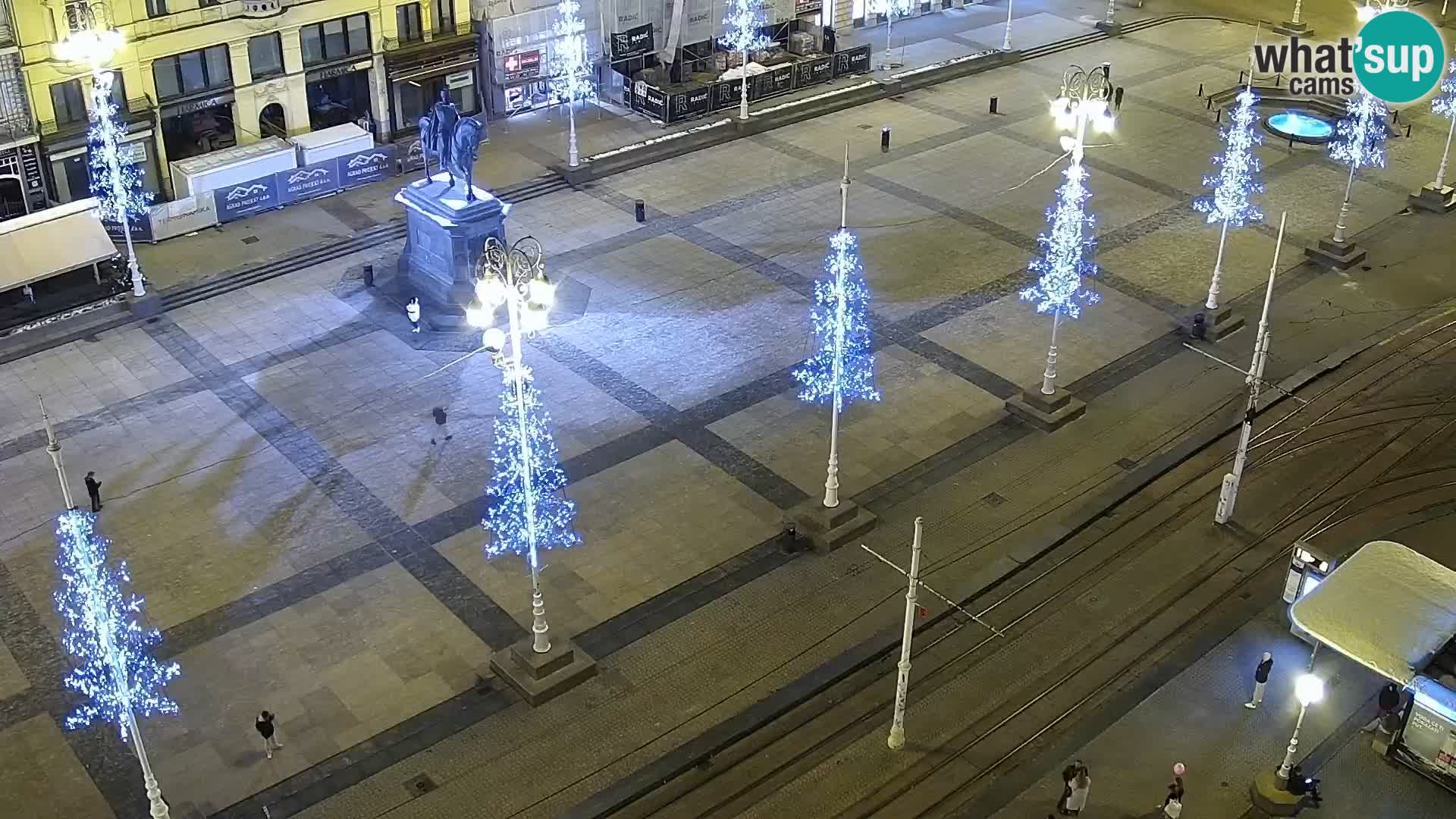 Ban Jelačić live cam Zagreb – Hotel Dubrovnik