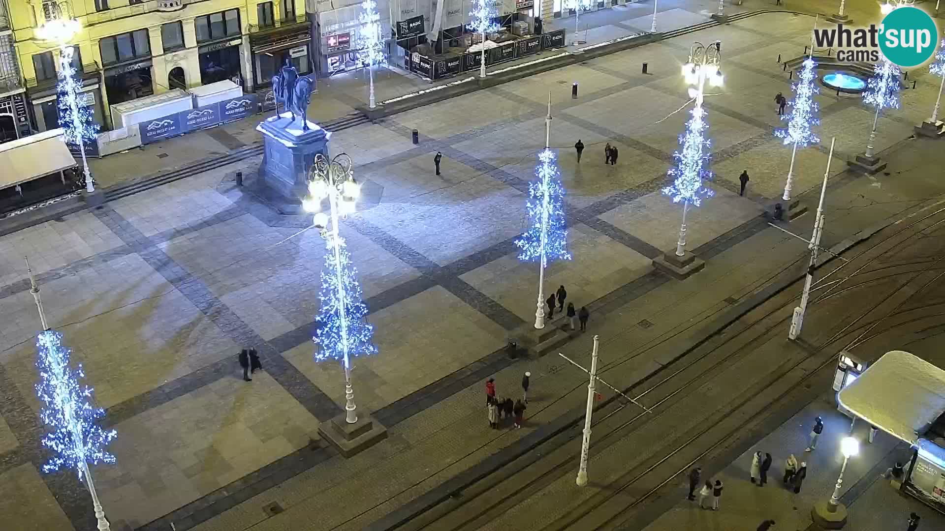 Ban Jelačić live cam Zagreb – Hotel Dubrovnik