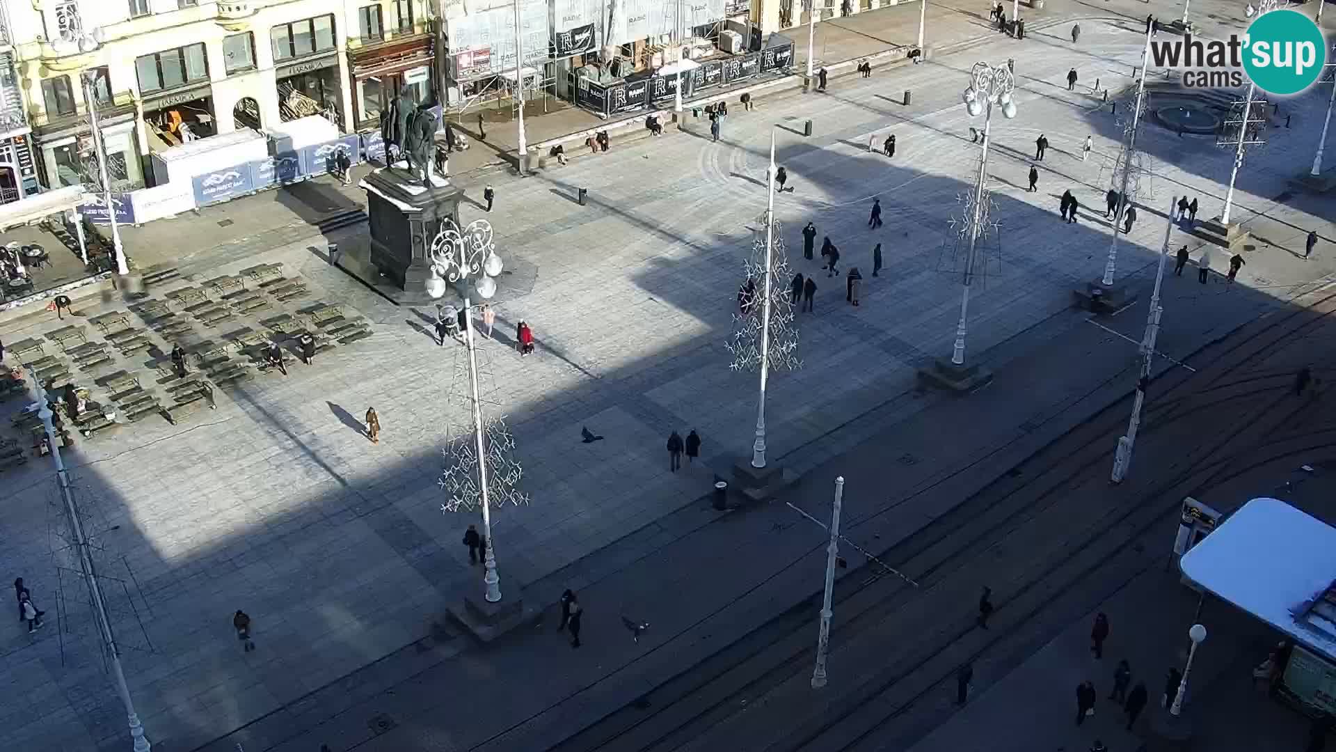 LIVE Webcam Zagreb Hotel Dubrovnik | Ban Jelačić square