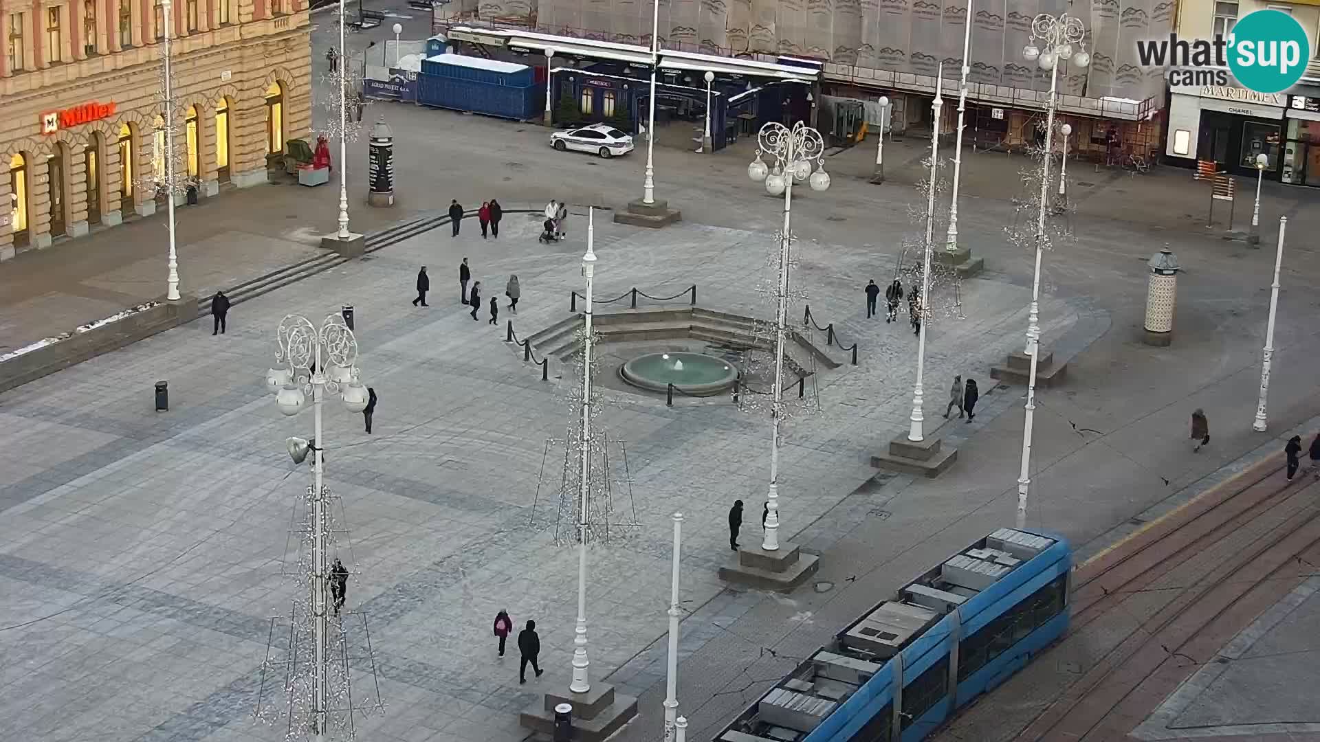 Plaza Ban Jelačić camera en vivo Zagreb – Hotel Dubrovnik