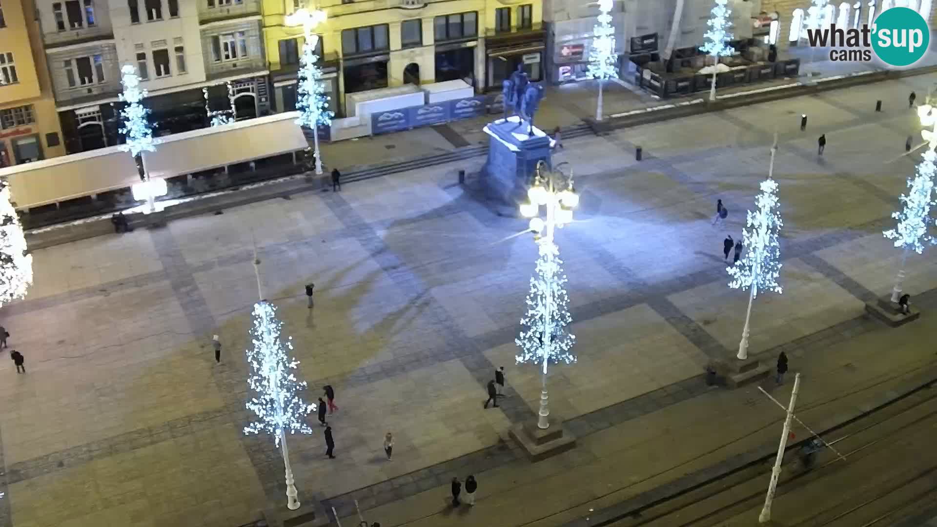 Piazza Ban Jelačić livecam Zagreb – Hotel Dubrovnik