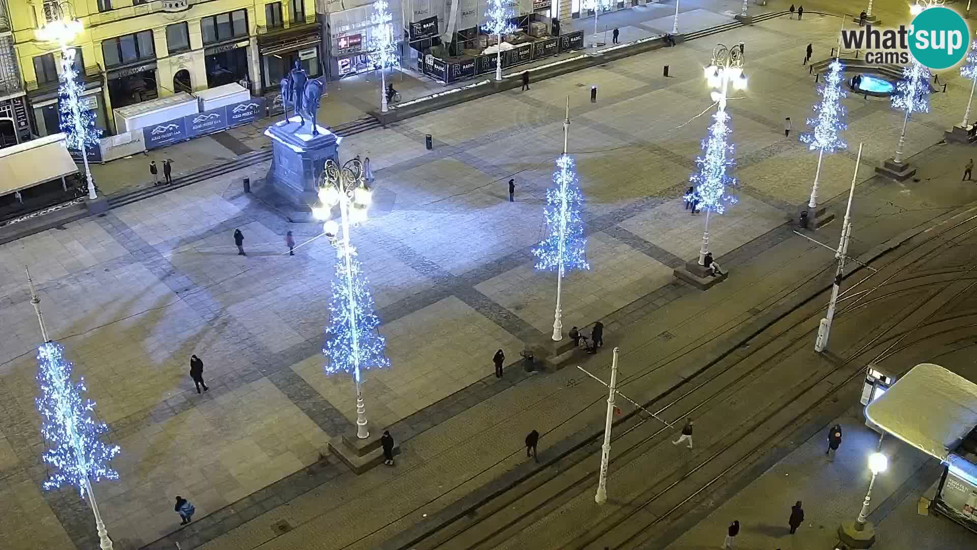 LIVE Webcam Zagreb Hotel Dubrovnik | Ban Jelačić square