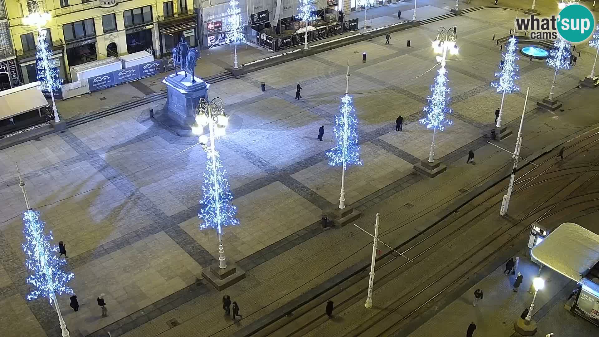 Ban Jelačić live cam Zagreb – Hotel Dubrovnik