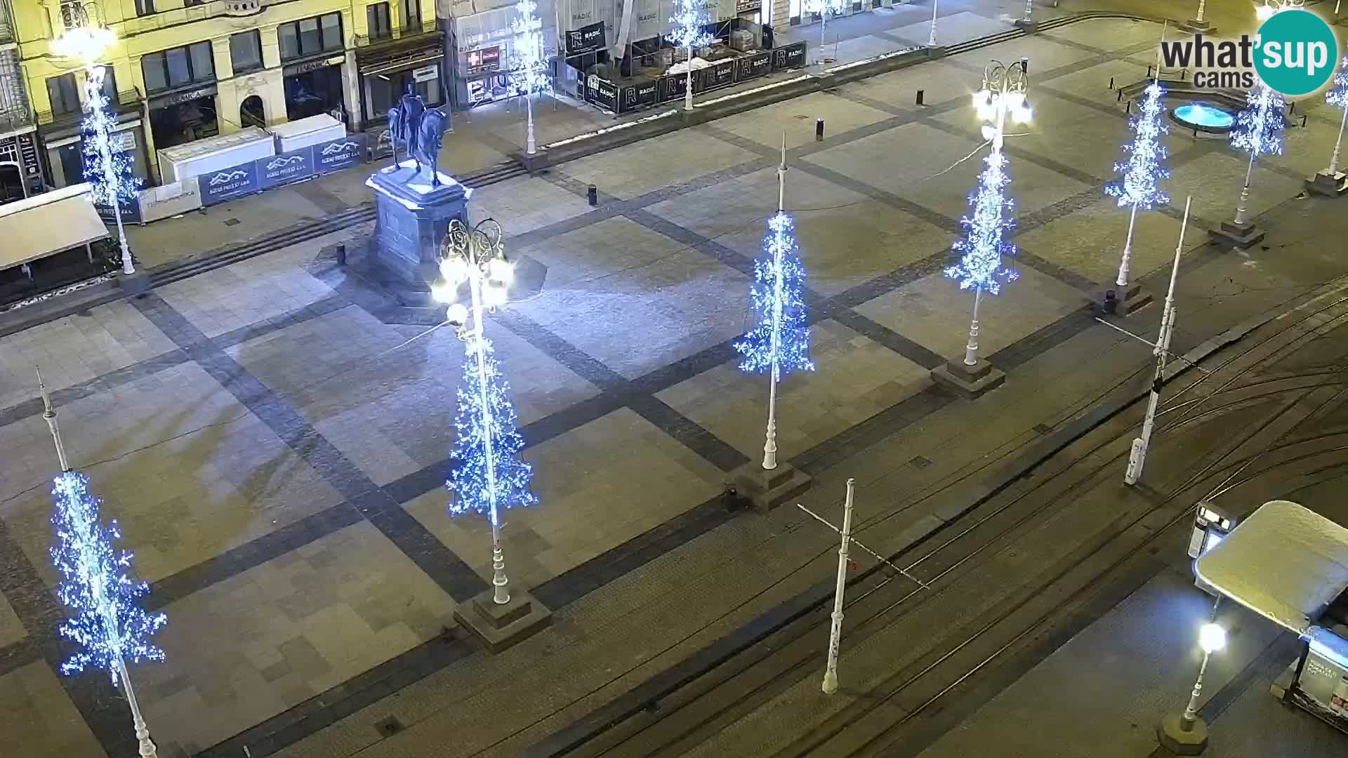 Piazza Ban Jelačić livecam Zagreb – Hotel Dubrovnik
