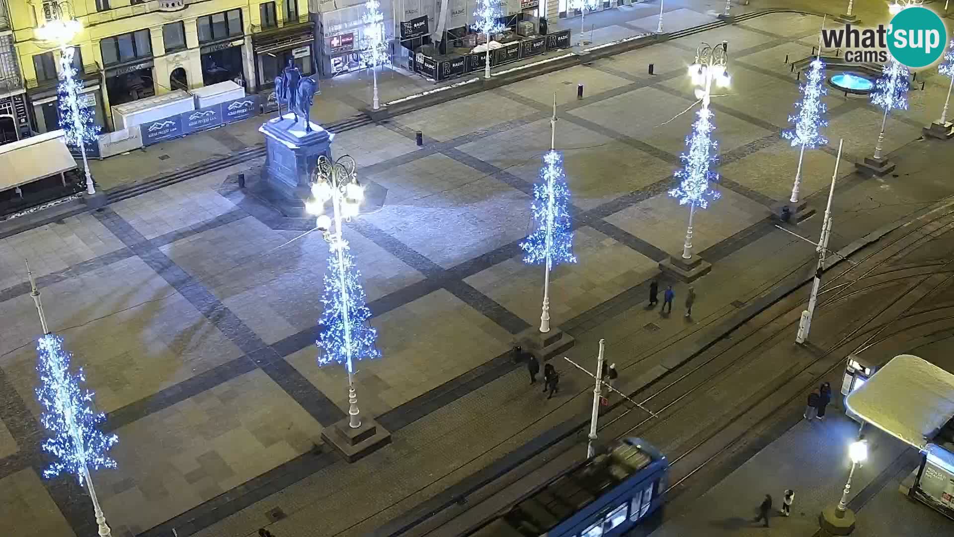 Plaza Ban Jelačić camera en vivo Zagreb – Hotel Dubrovnik