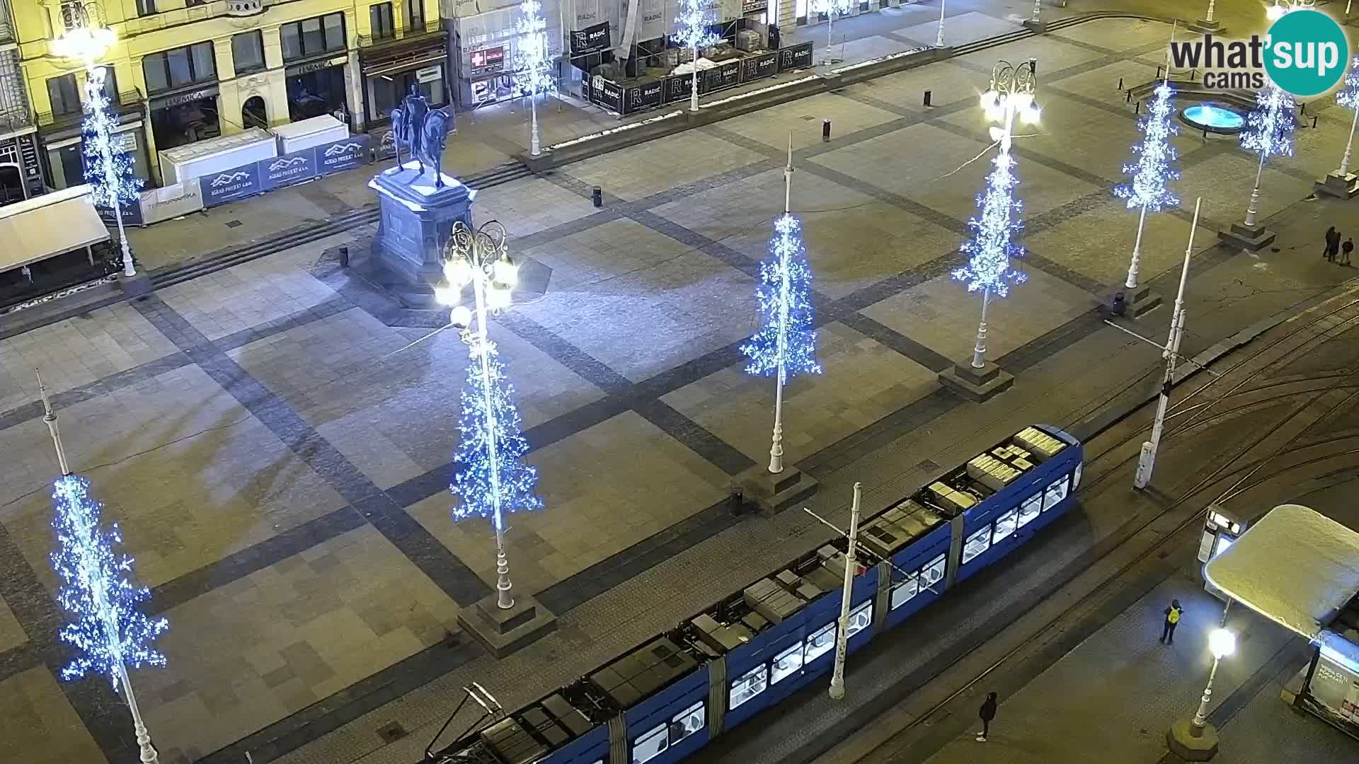 LIVE Webcam Zagreb Hotel Dubrovnik | Ban Jelačić square