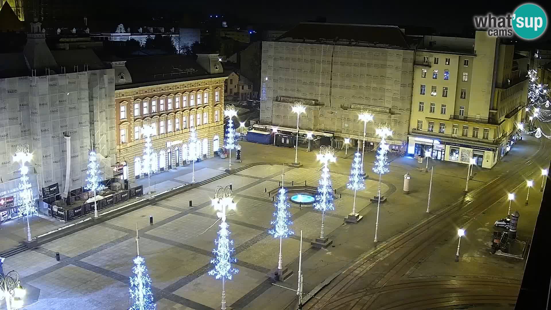 Ban Jelačić Platz  Live webcam Zagreb – Hotel Dubrovnik