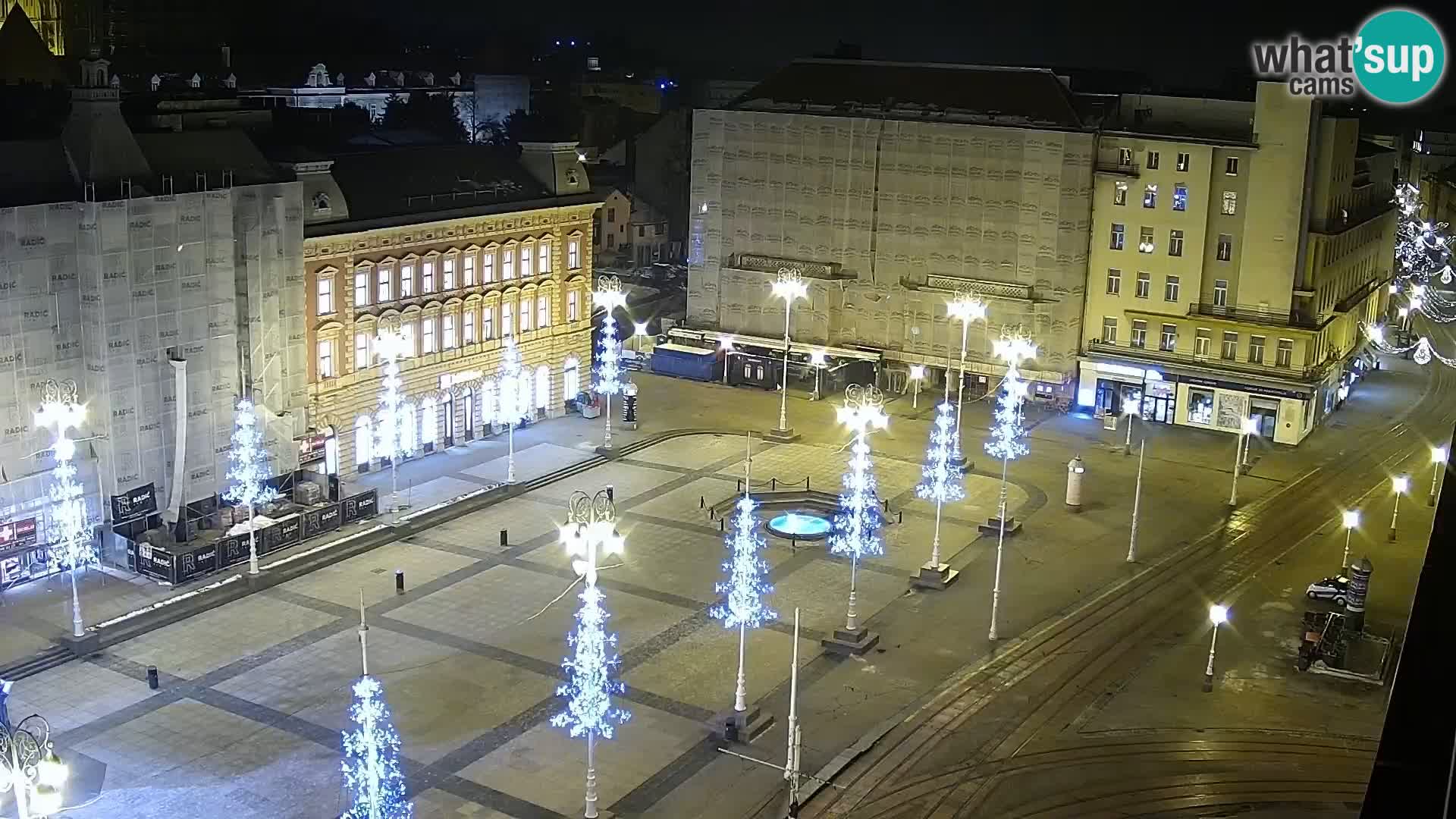 Ban Jelačić Platz  Live webcam Zagreb – Hotel Dubrovnik
