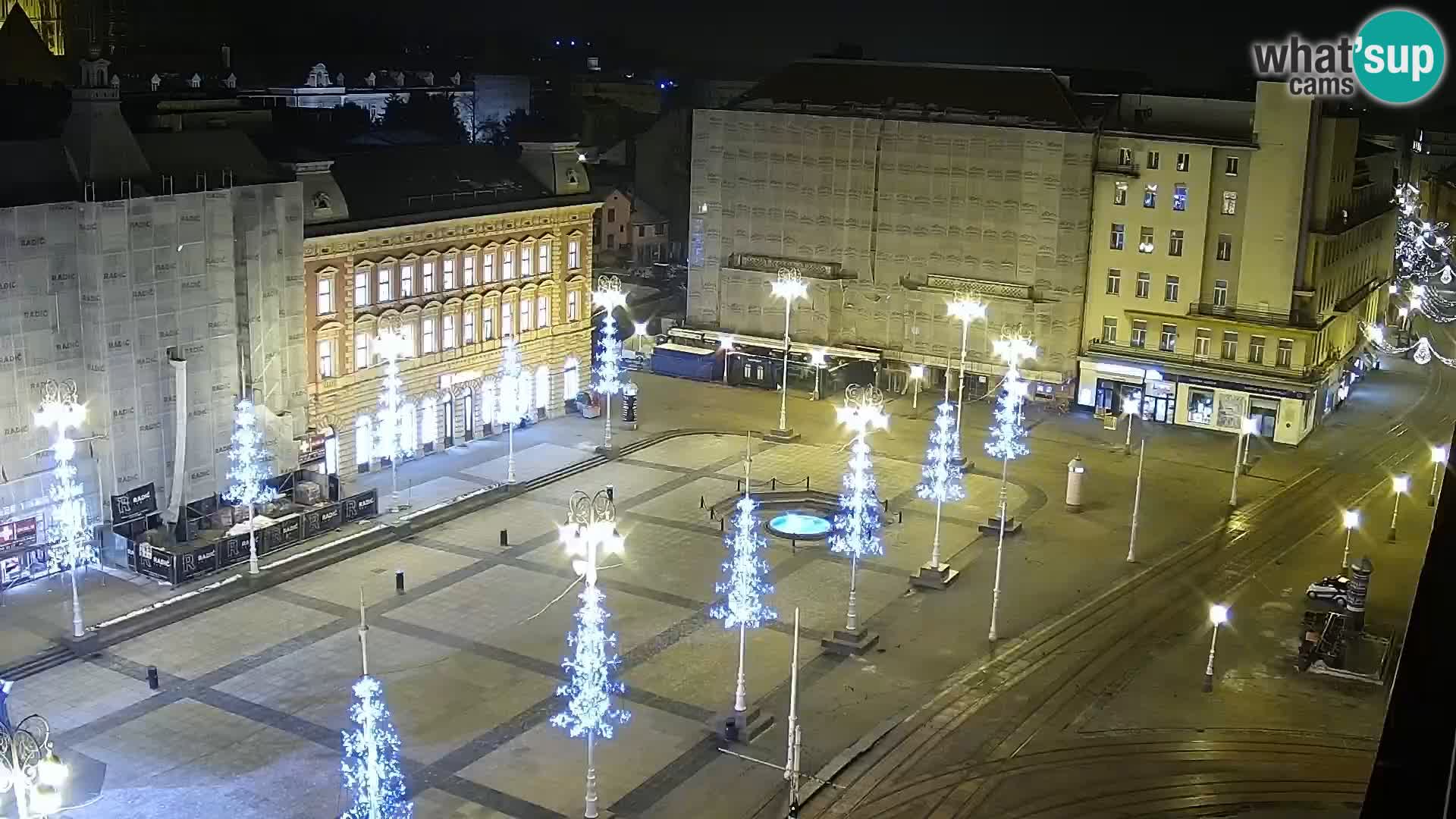 Piazza Ban Jelačić livecam Zagreb – Hotel Dubrovnik