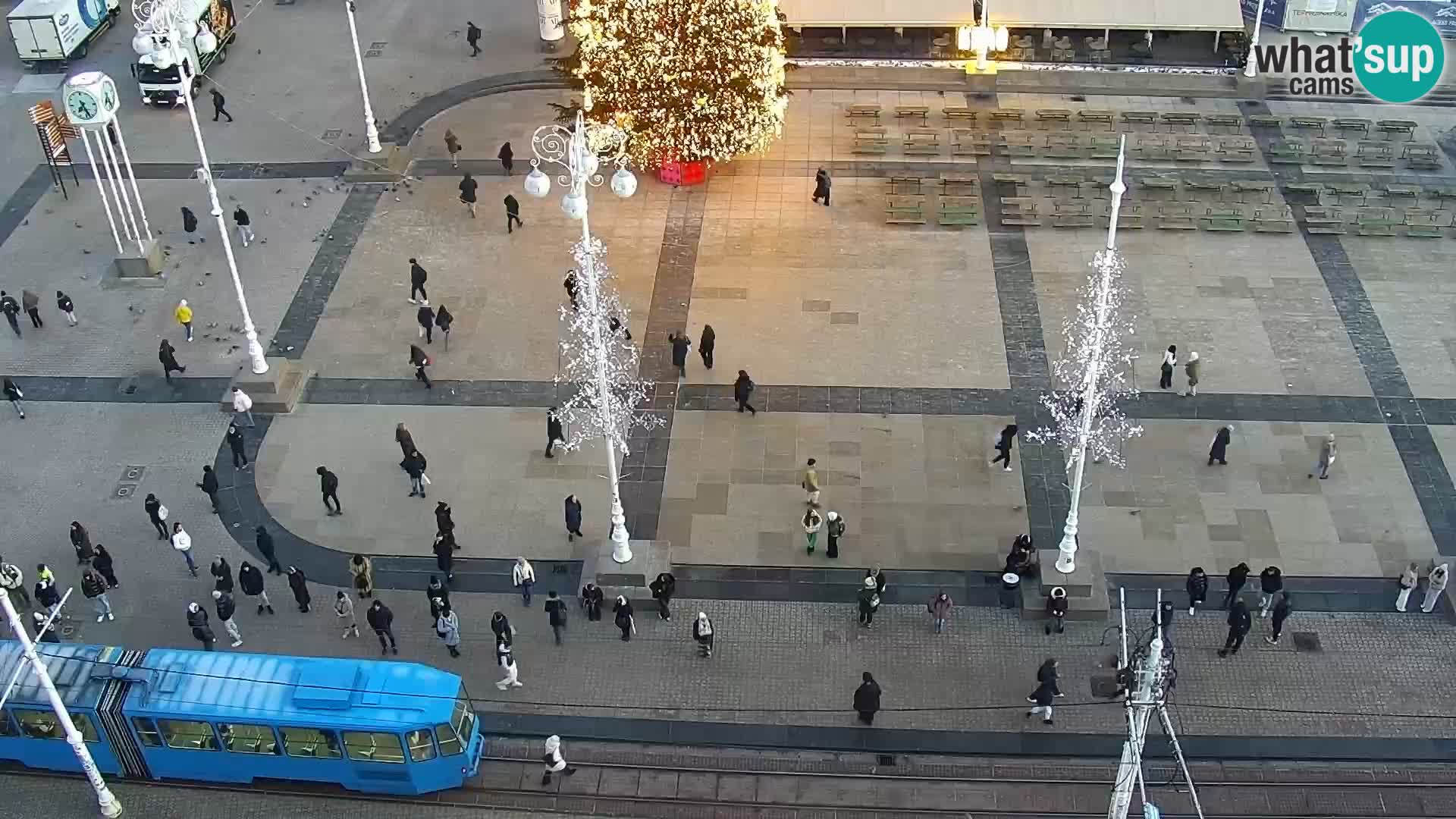 LIVE Webcam Zagreb Hotel Dubrovnik | Ban Jelačić square
