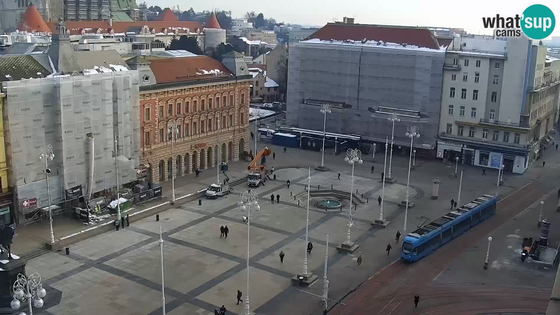 Ban Jelačić live cam Zagreb – Hotel Dubrovnik