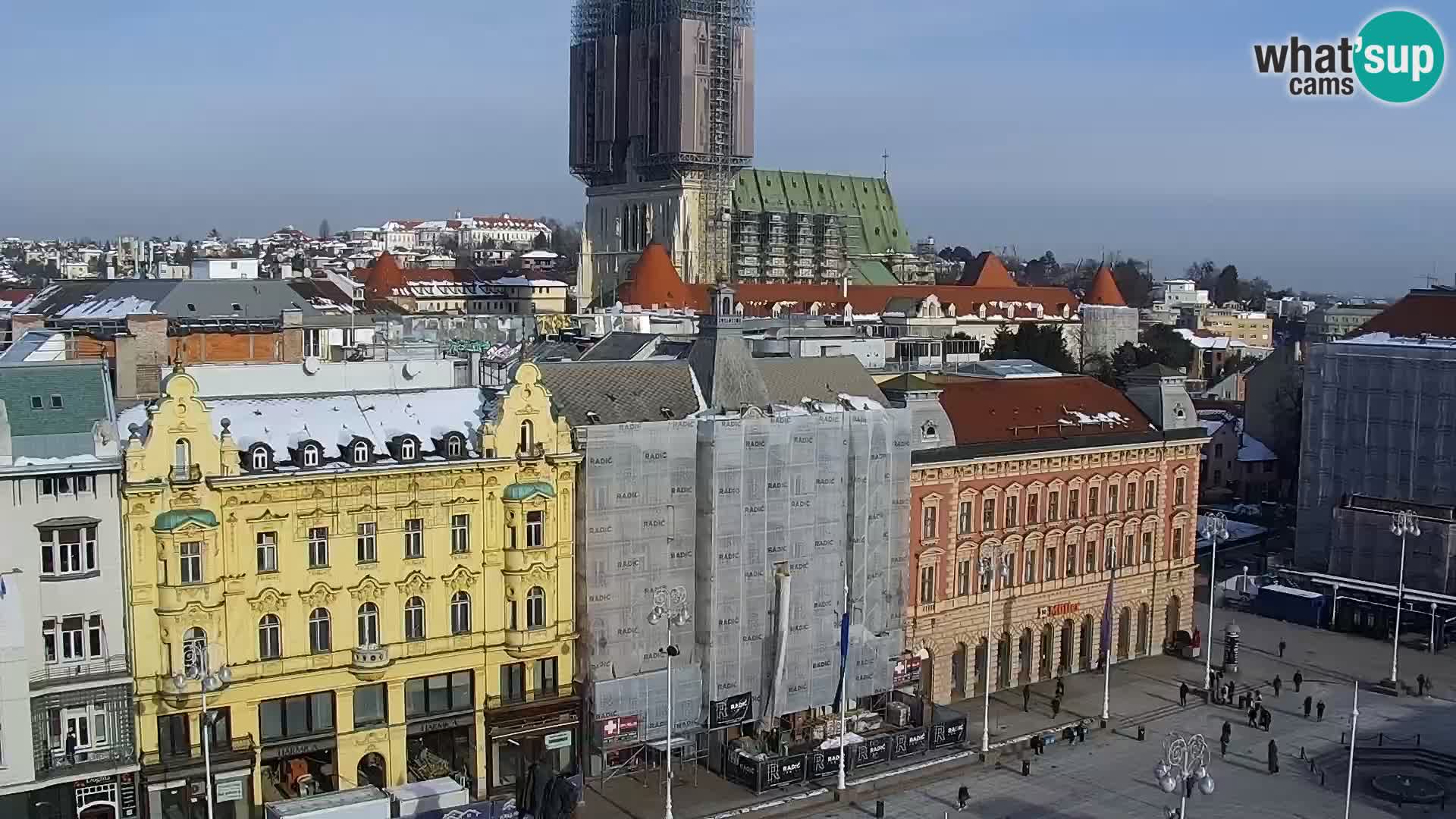 Ban Jelačić live cam Zagreb – Hotel Dubrovnik
