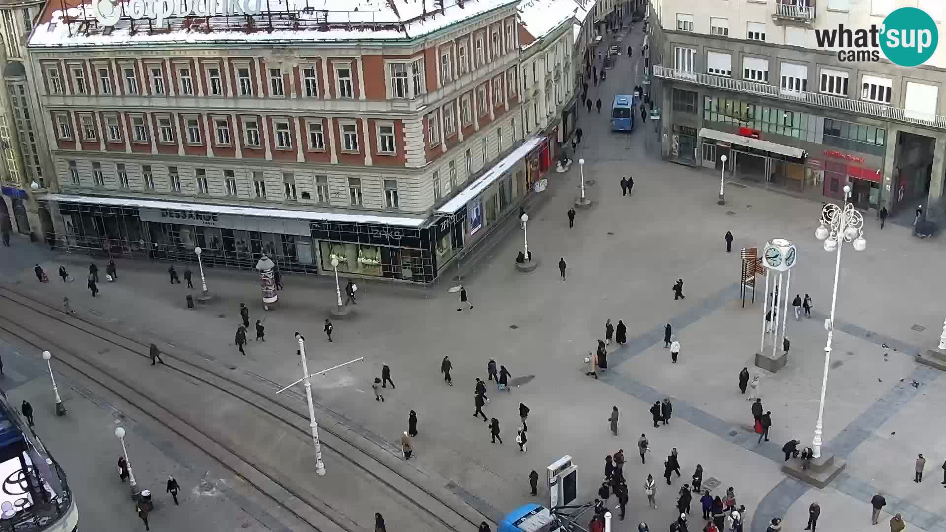 Ban Jelačić Platz Live webcam Zagreb – Hotel Dubrovnik