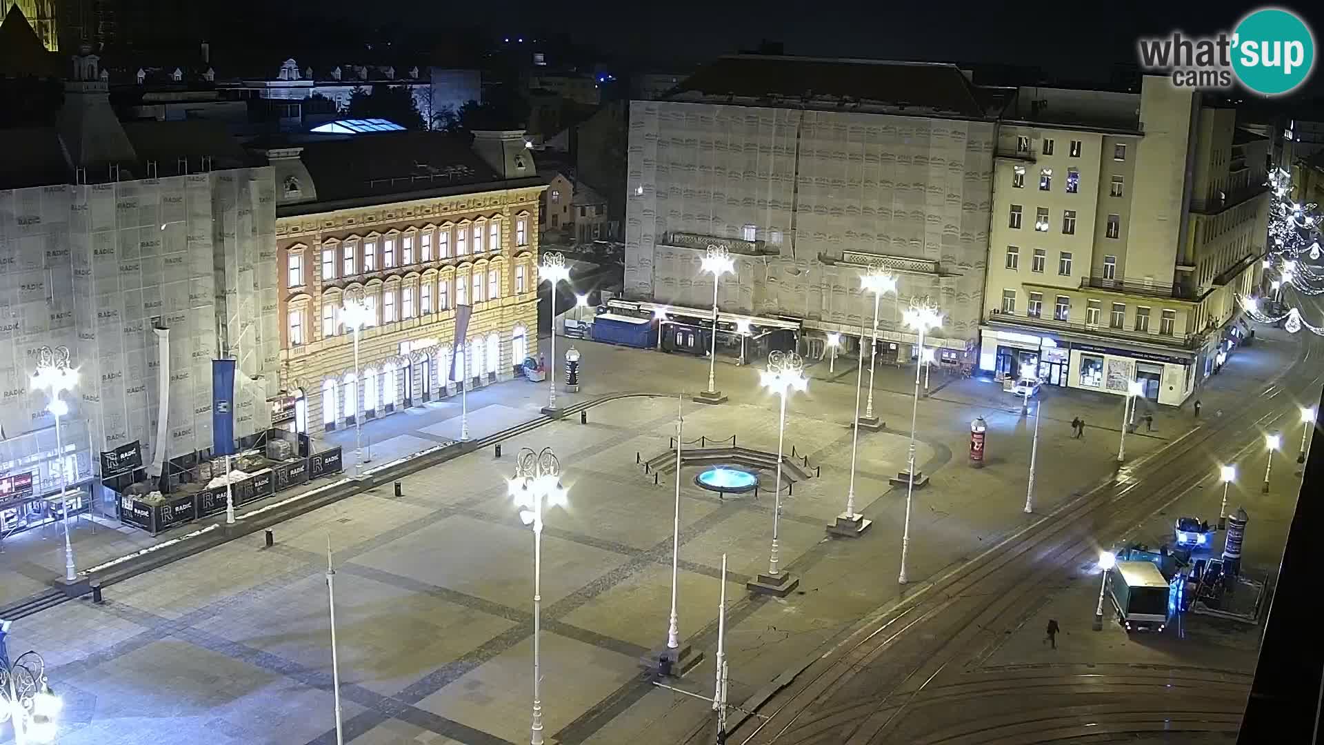 Ban Jelačić Platz  Live webcam Zagreb – Hotel Dubrovnik