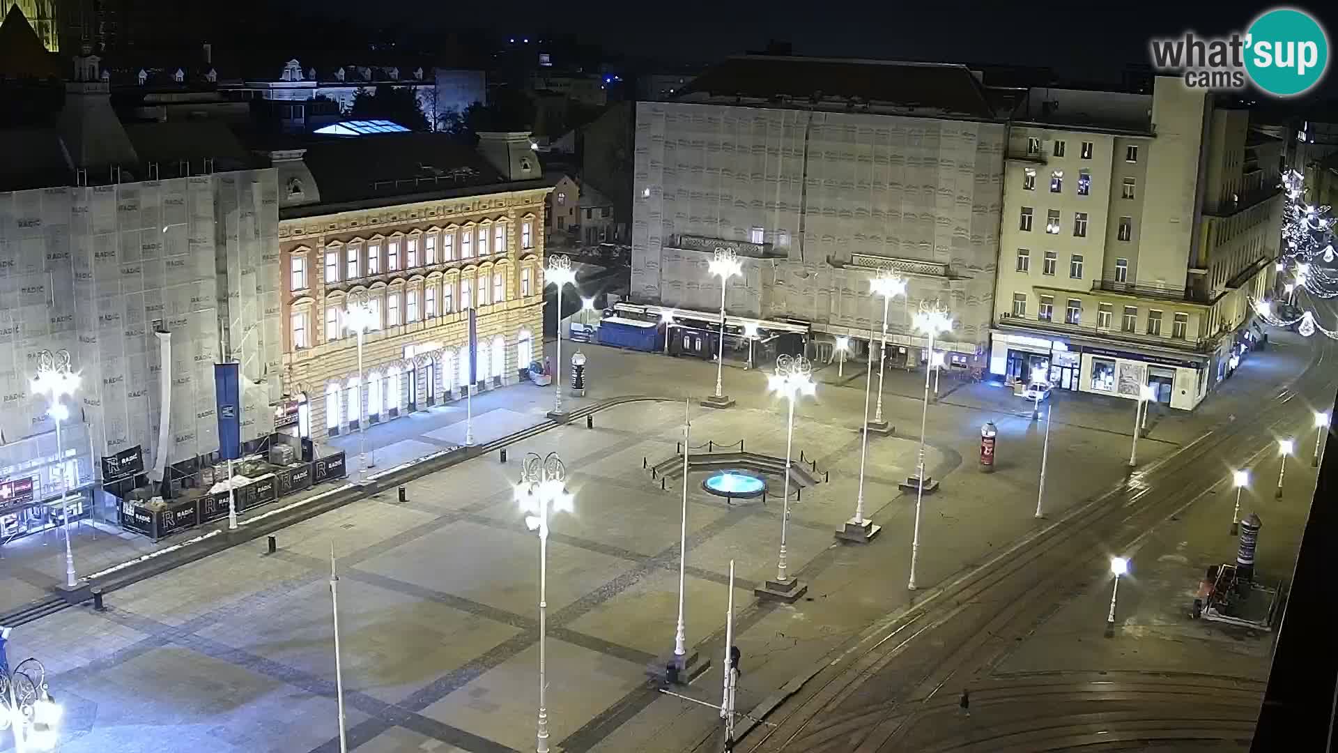 Ban Jelačić live cam Zagreb – Hotel Dubrovnik