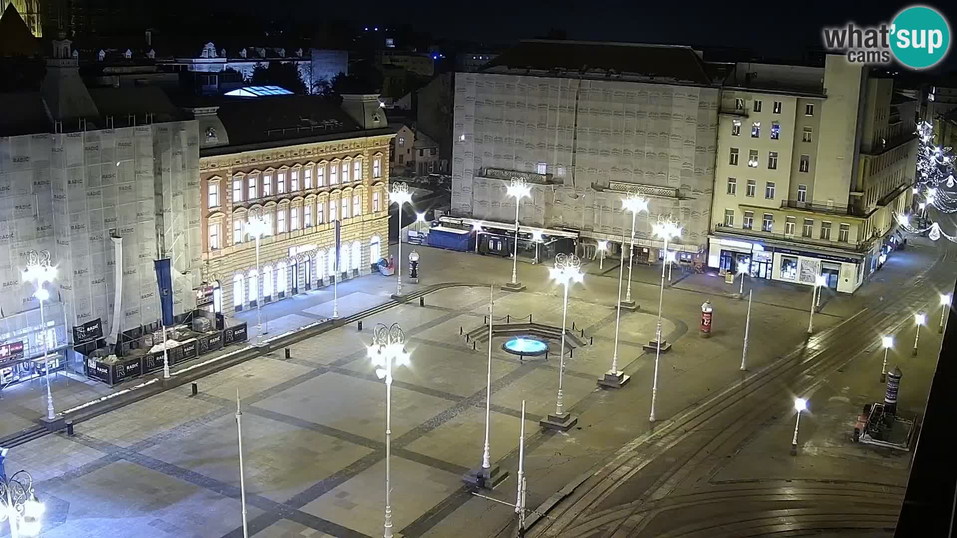 Piazza Ban Jelačić livecam Zagreb – Hotel Dubrovnik