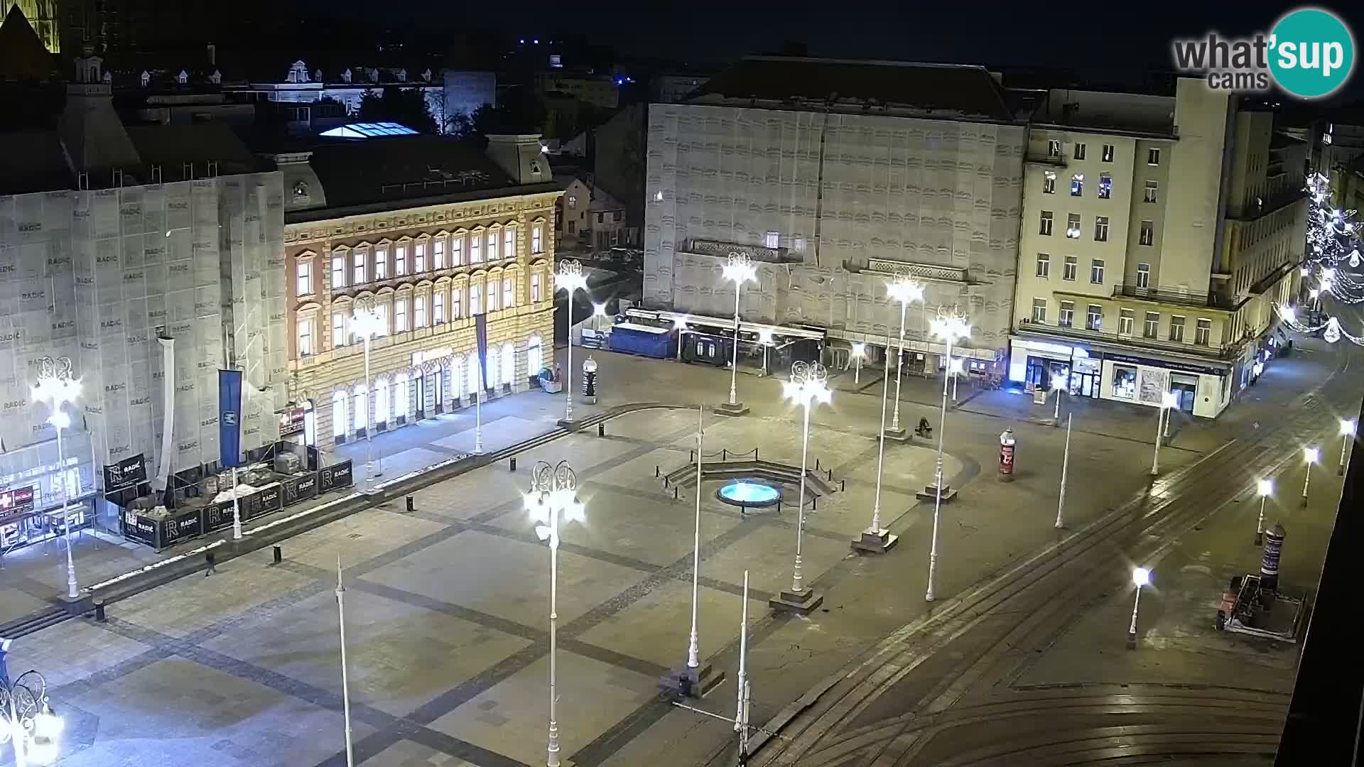 Piazza Ban Jelačić livecam Zagreb – Hotel Dubrovnik