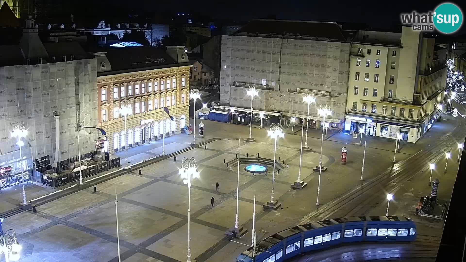 Piazza Ban Jelačić livecam Zagreb – Hotel Dubrovnik