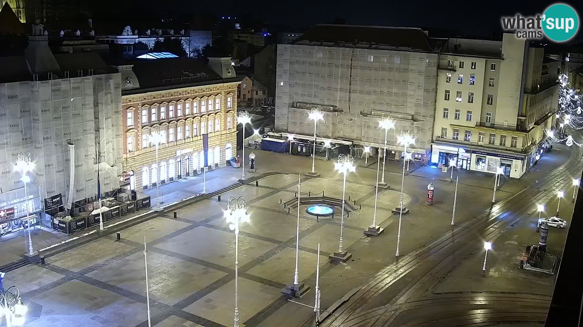 Piazza Ban Jelačić livecam Zagreb – Hotel Dubrovnik