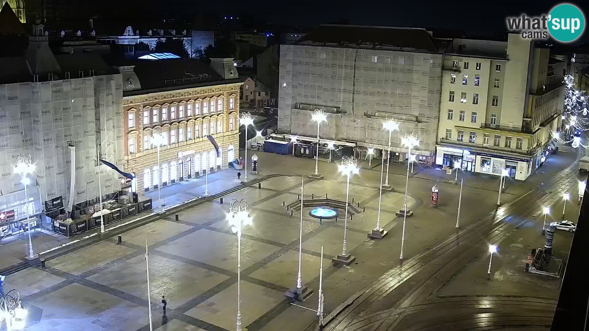 Ban Jelačić Platz  Live webcam Zagreb – Hotel Dubrovnik