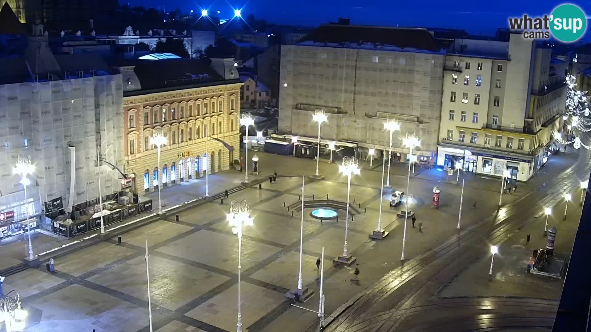 Ban Jelačić live cam Zagreb – Hotel Dubrovnik