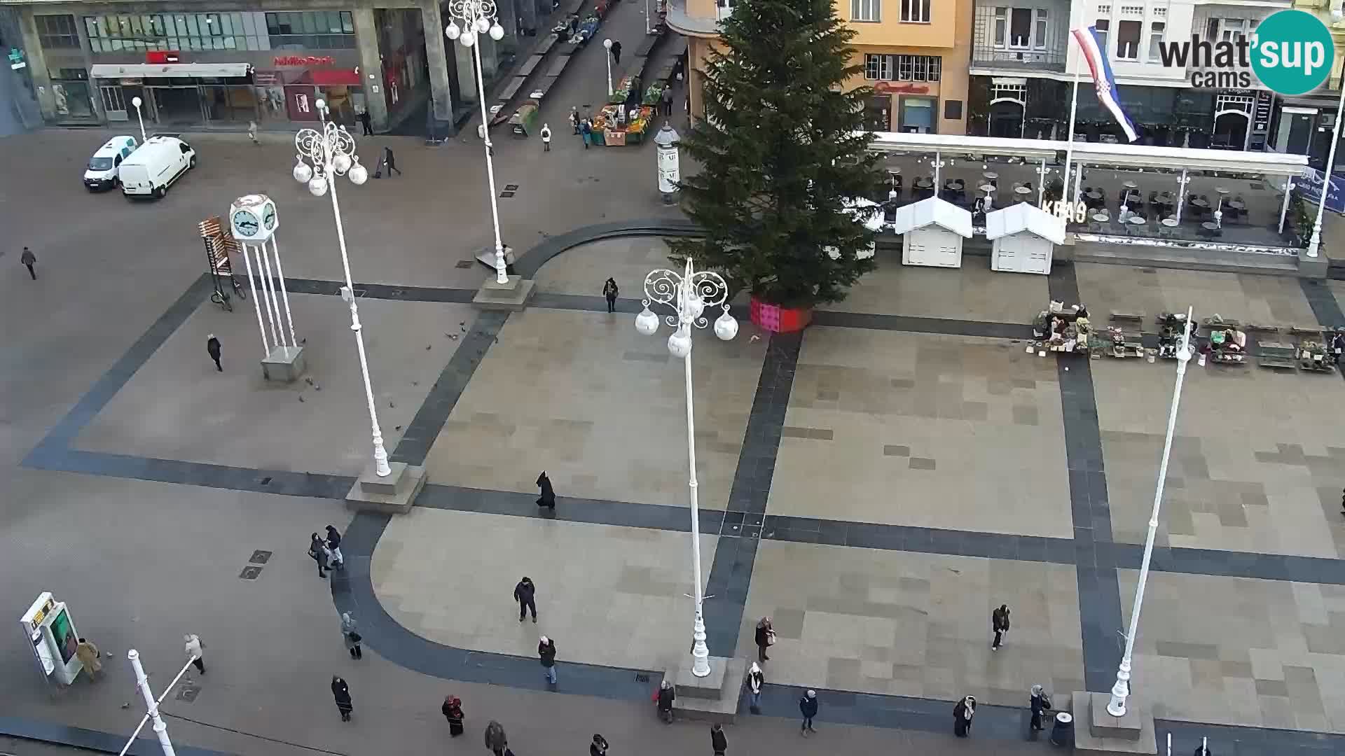 Ban Jelačić live cam Zagreb – Hotel Dubrovnik