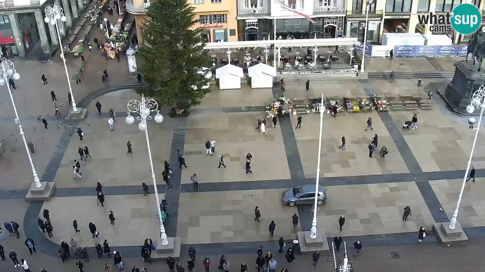 Piazza Ban Jelačić livecam Zagreb – Hotel Dubrovnik