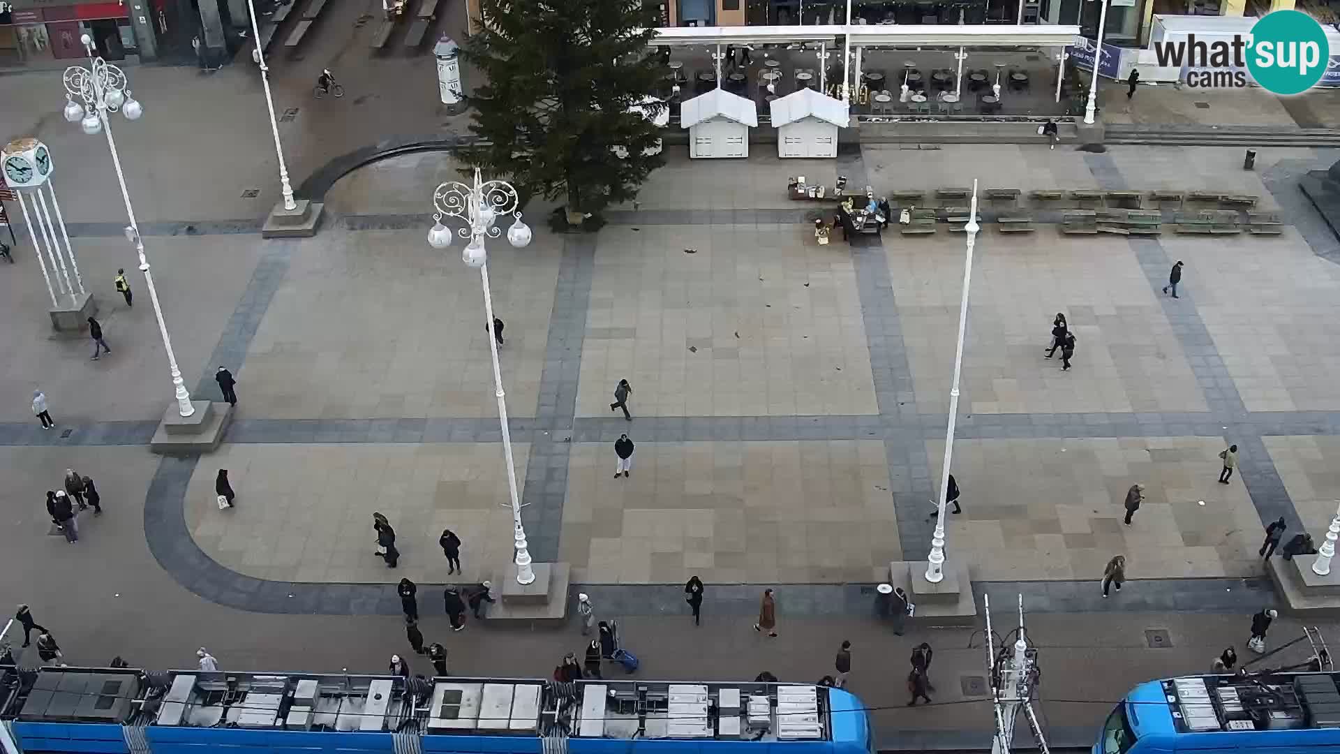 Piazza Ban Jelačić livecam Zagreb – Hotel Dubrovnik