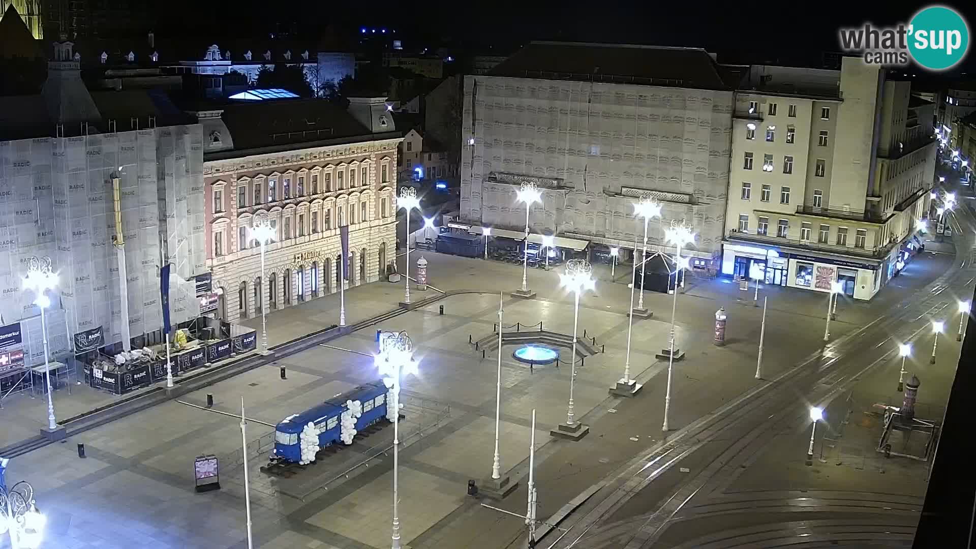 LIVE Webcam Zagreb Hotel Dubrovnik | Ban Jelačić square