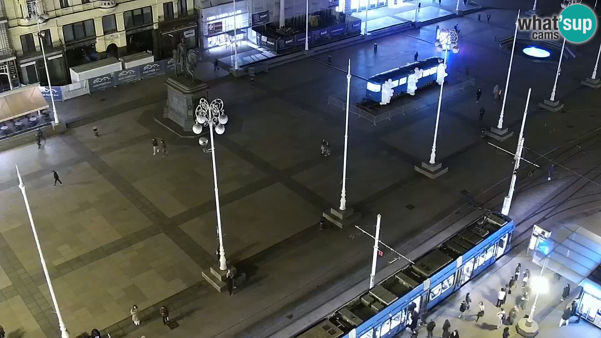 Ban Jelačić live cam Zagreb – Hotel Dubrovnik