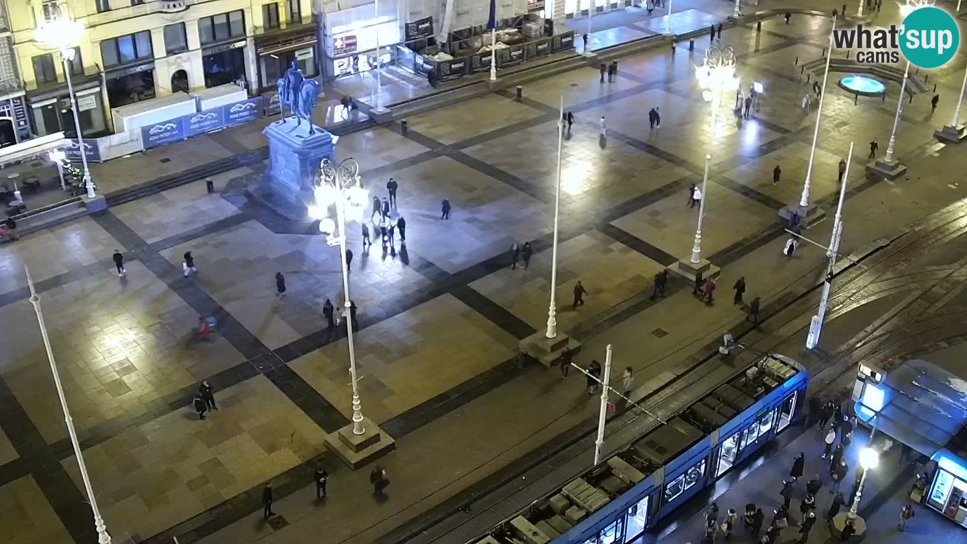 Ban Jelačić live cam Zagreb – Hotel Dubrovnik