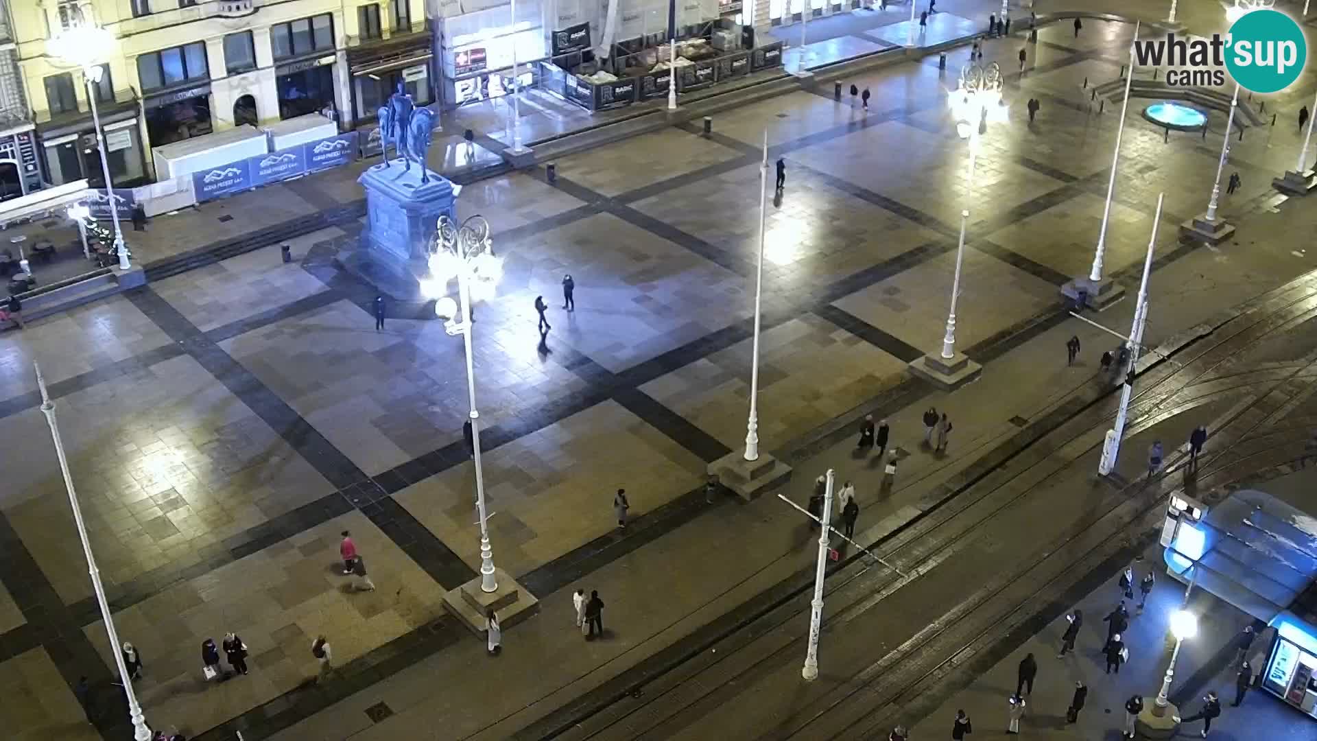Ban Jelačić live cam Zagreb – Hotel Dubrovnik