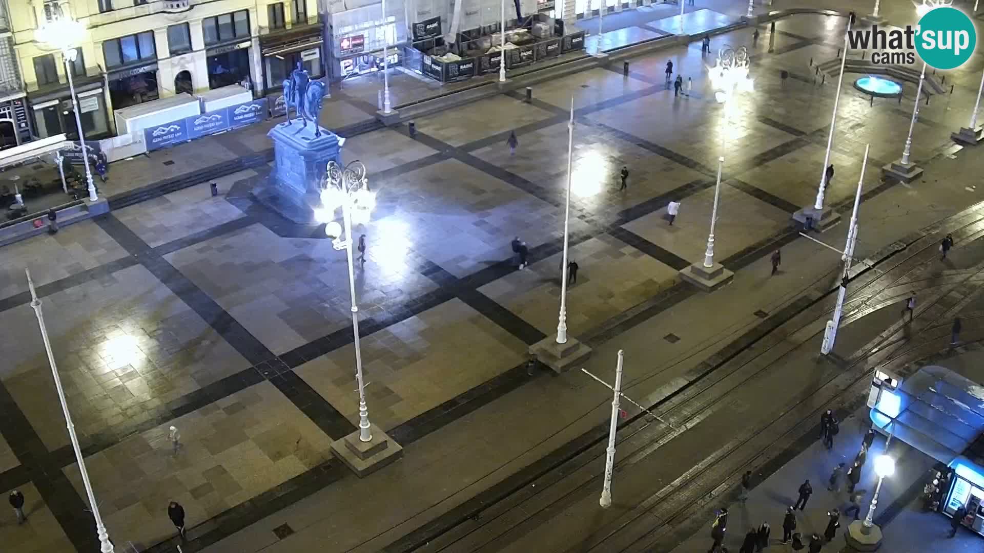 Piazza Ban Jelačić livecam Zagreb – Hotel Dubrovnik