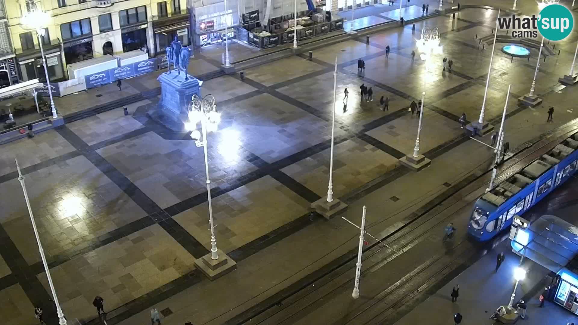 Ban Jelačić live cam Zagreb – Hotel Dubrovnik
