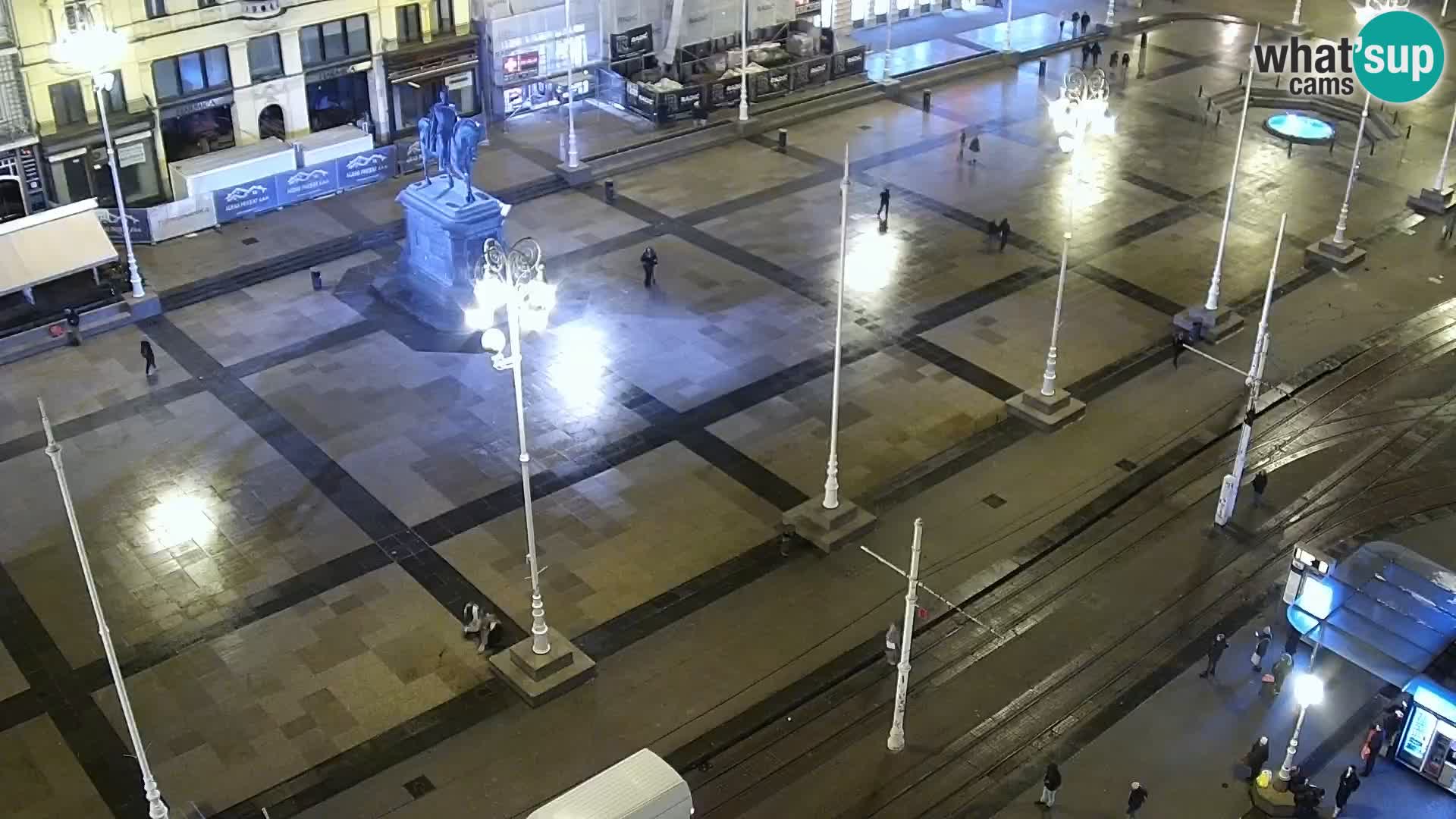 Trg Bana Jelačića web kamera Zagreb – Hotel Dubrovnik