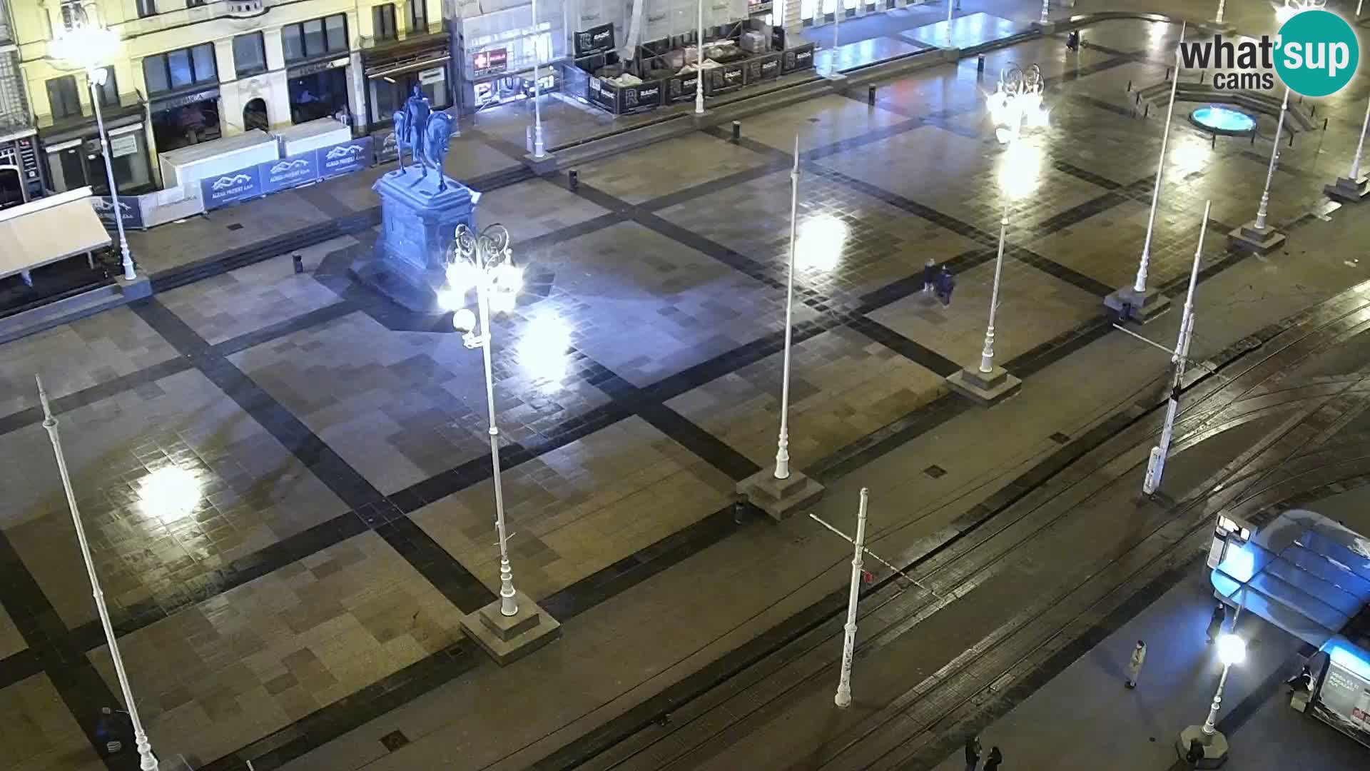 LIVE Webcam Zagreb Hotel Dubrovnik | Ban Jelačić square