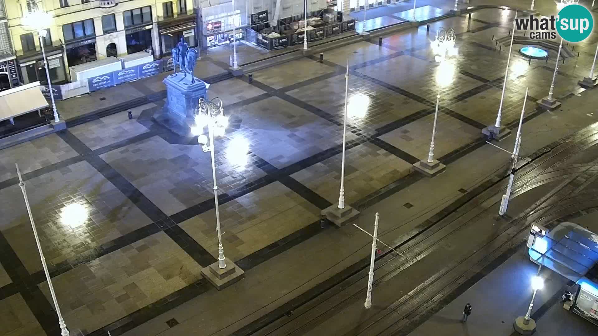 LIVE Webcam Zagreb Hotel Dubrovnik | Ban Jelačić square