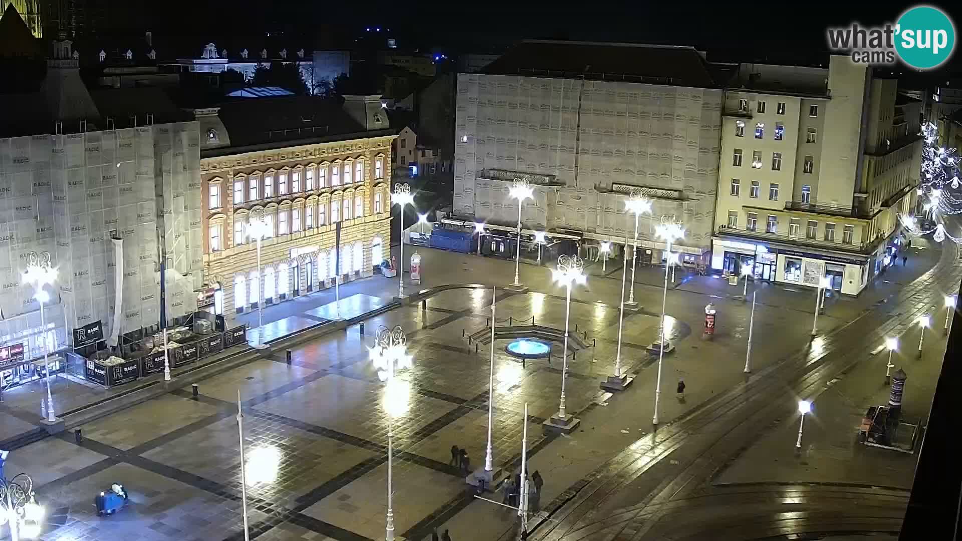 Piazza Ban Jelačić livecam Zagreb – Hotel Dubrovnik