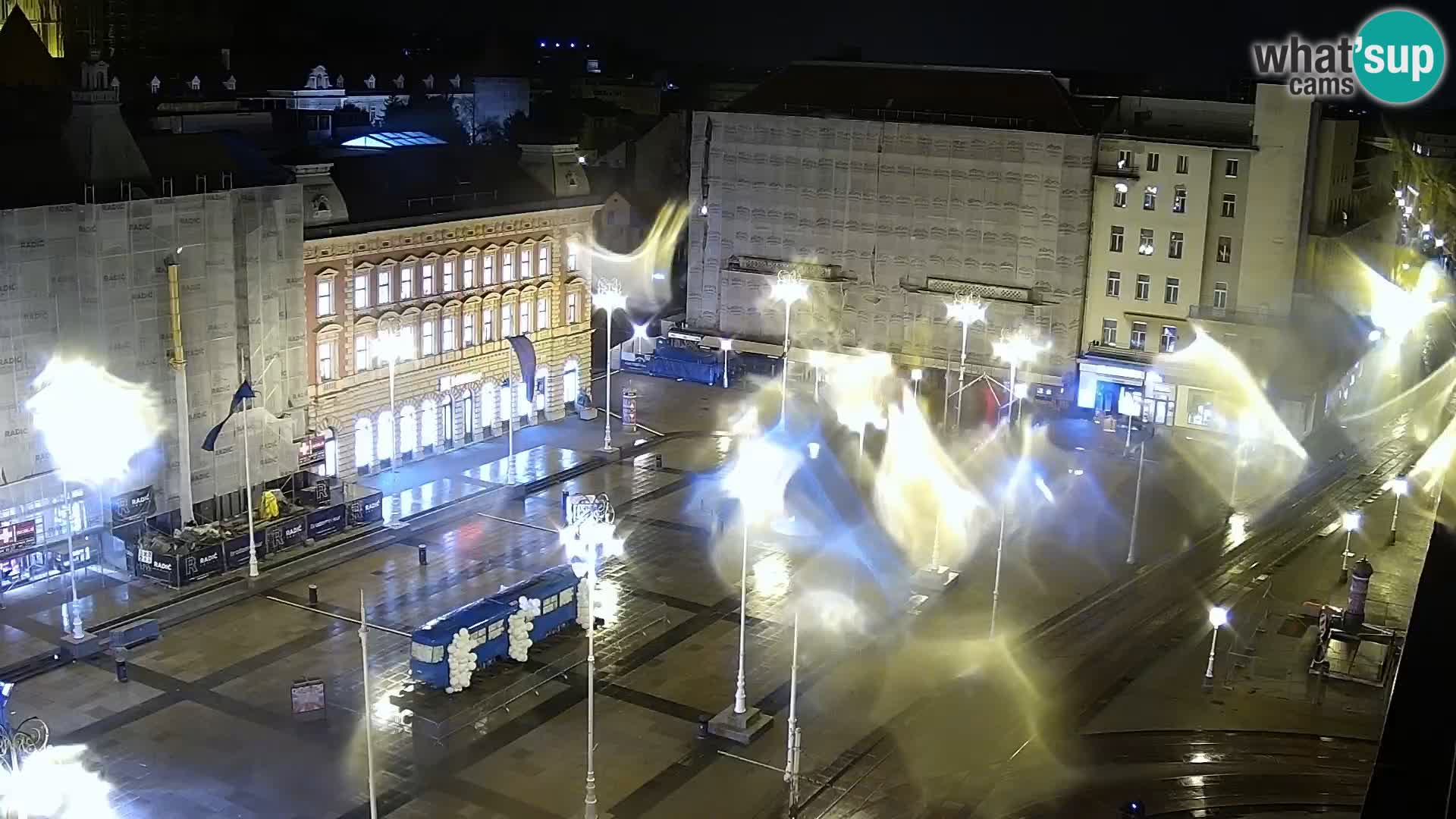 LIVE Webcam Zagreb Hotel Dubrovnik | Ban Jelačić square