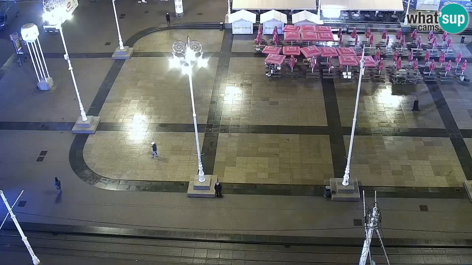LIVE Webcam Zagreb Hotel Dubrovnik | Ban Jelačić square