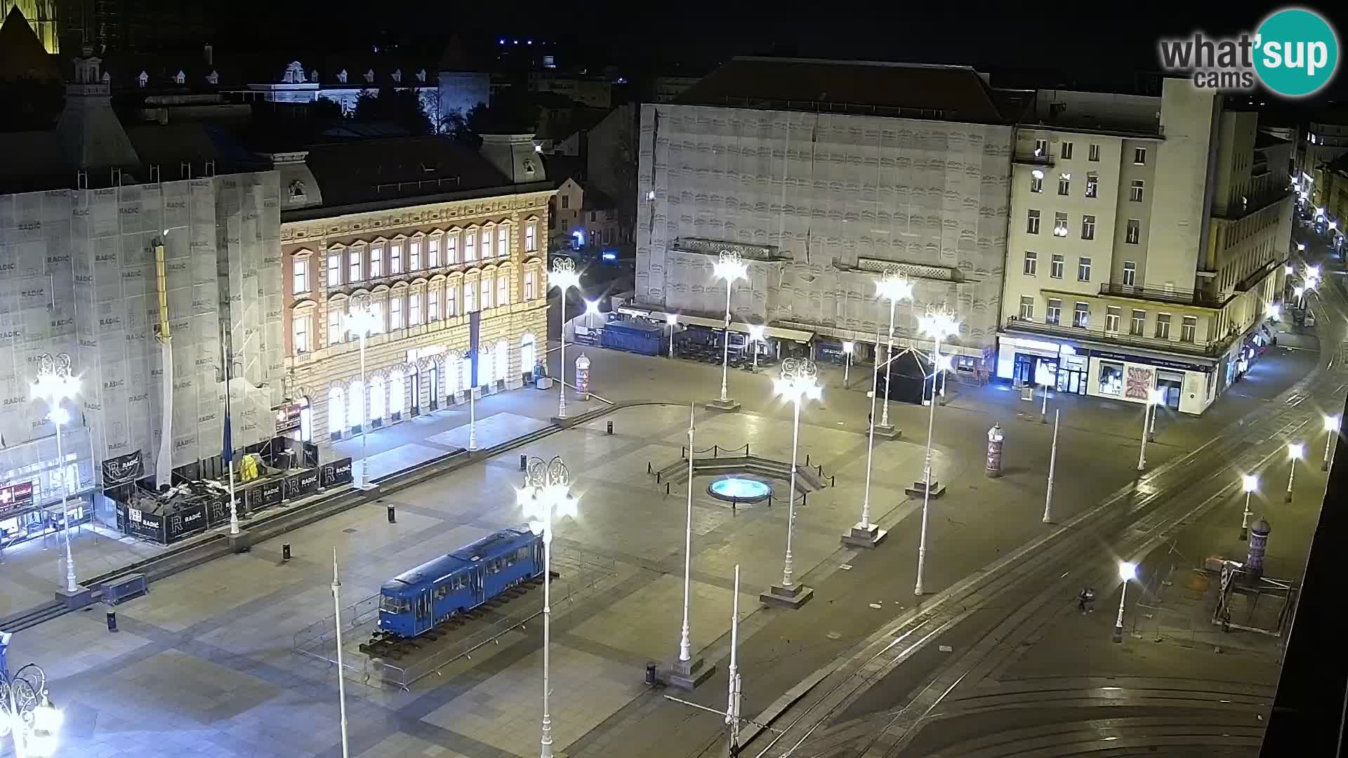Piazza Ban Jelačić livecam Zagreb – Hotel Dubrovnik