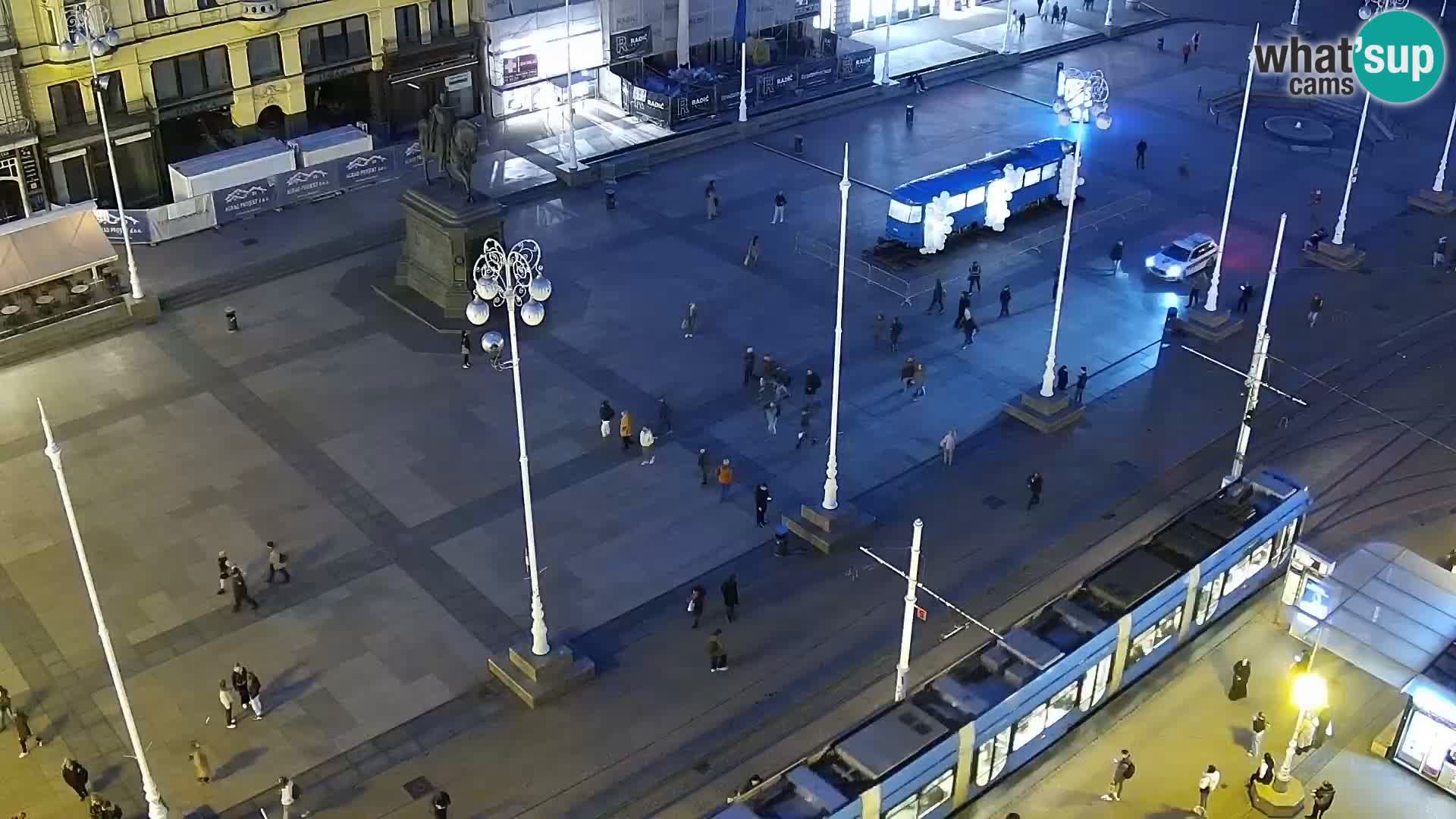 LIVE Webcam Zagreb Hotel Dubrovnik | Ban Jelačić square