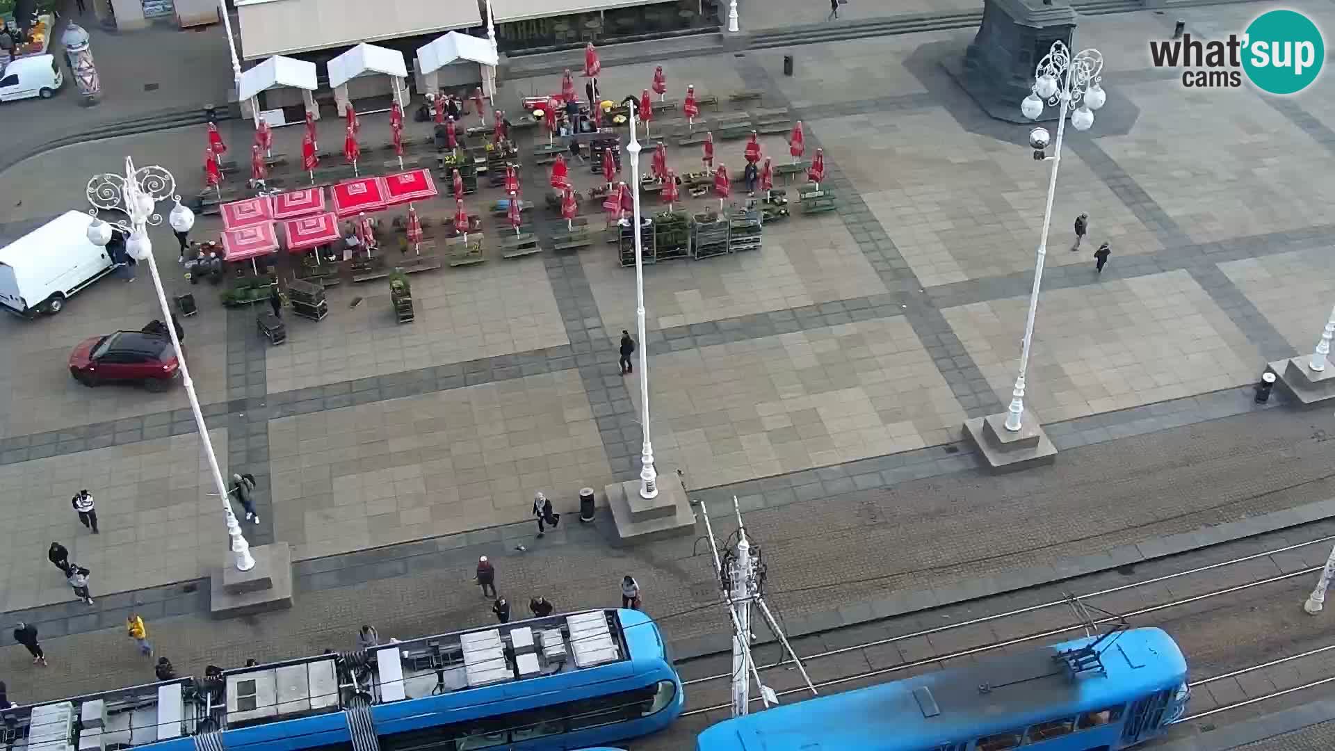 Piazza Ban Jelačić livecam Zagreb – Hotel Dubrovnik