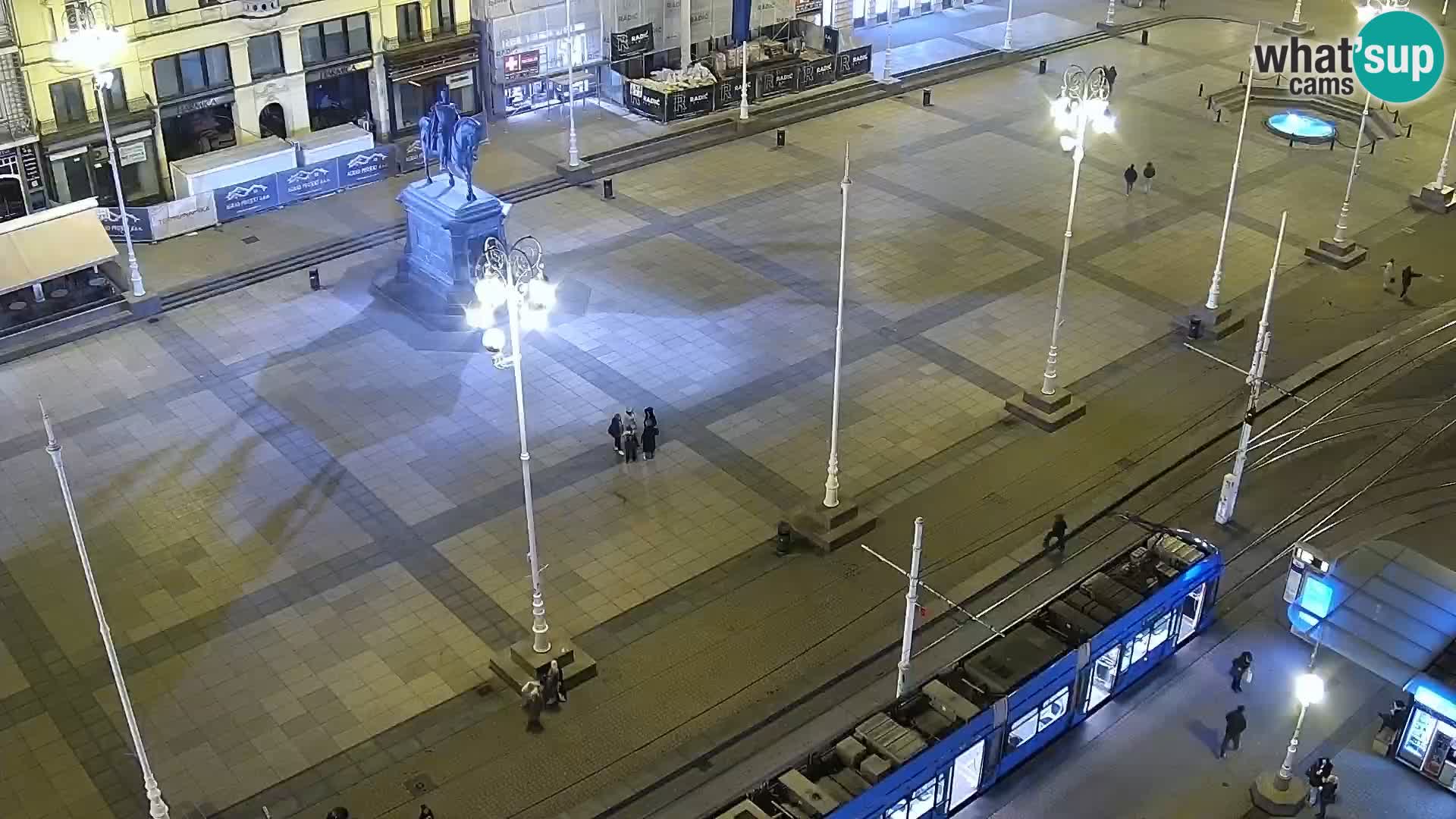 Ban Jelačić Platz  Live webcam Zagreb – Hotel Dubrovnik