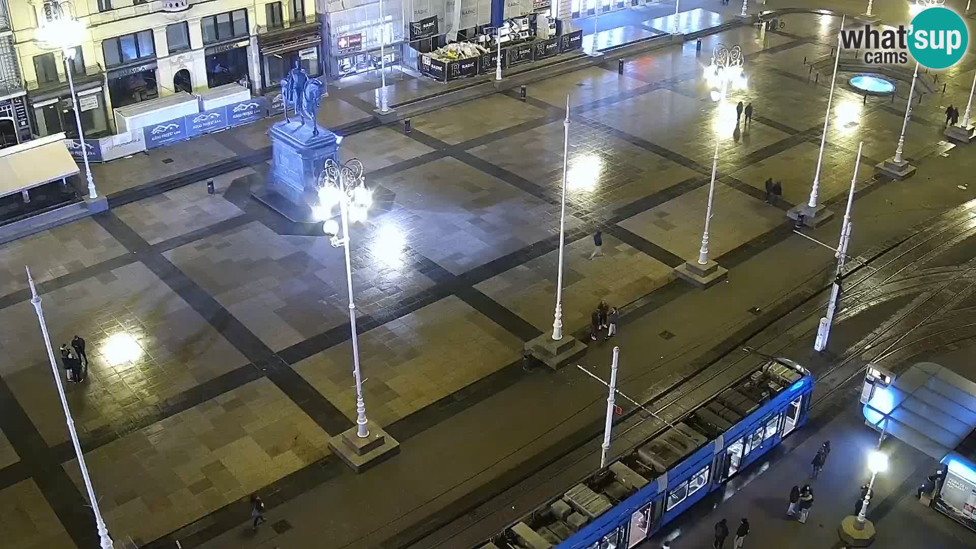 Plaza Ban Jelačić camera en vivo Zagreb – Hotel Dubrovnik