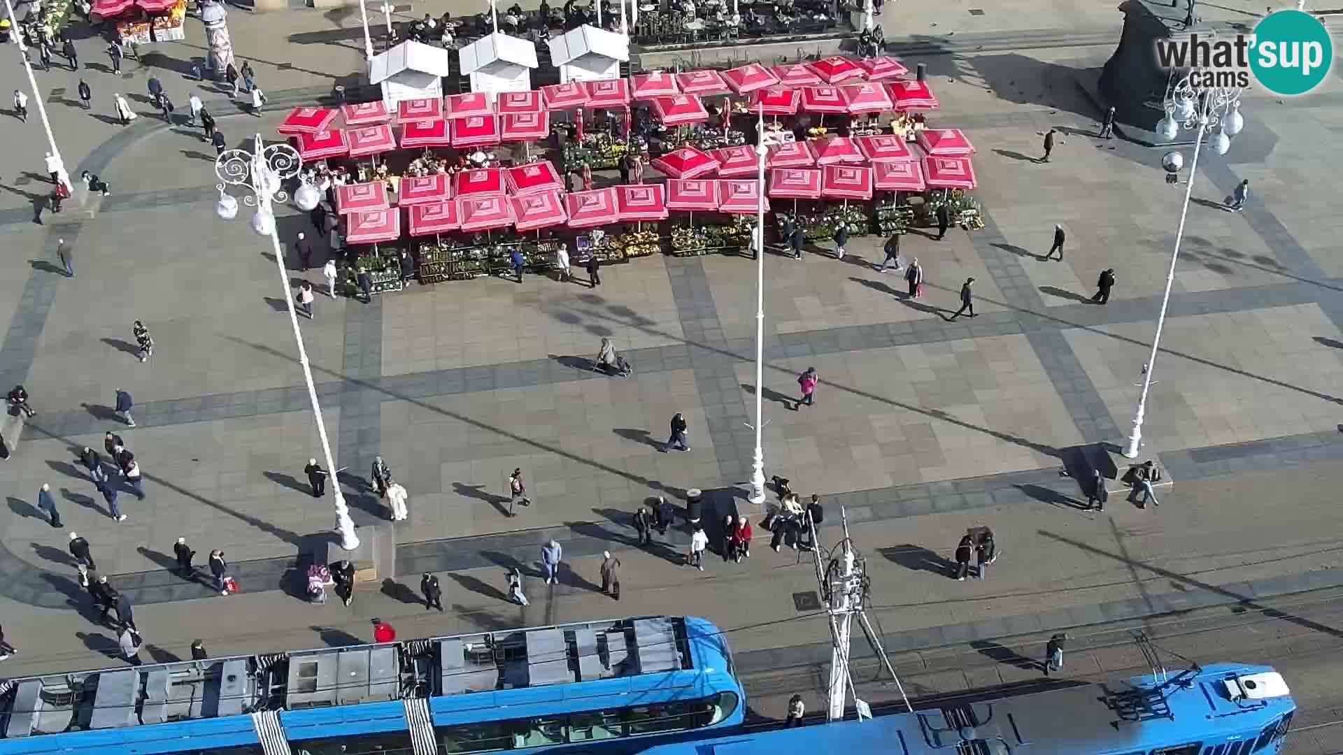 LIVE Webcam Zagreb Hotel Dubrovnik | Ban Jelačić square