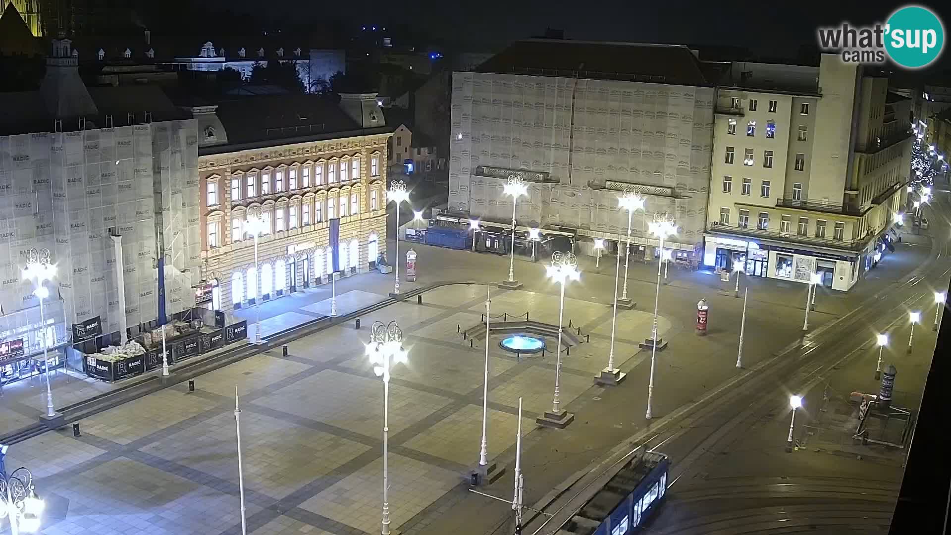 Piazza Ban Jelačić livecam Zagreb – Hotel Dubrovnik