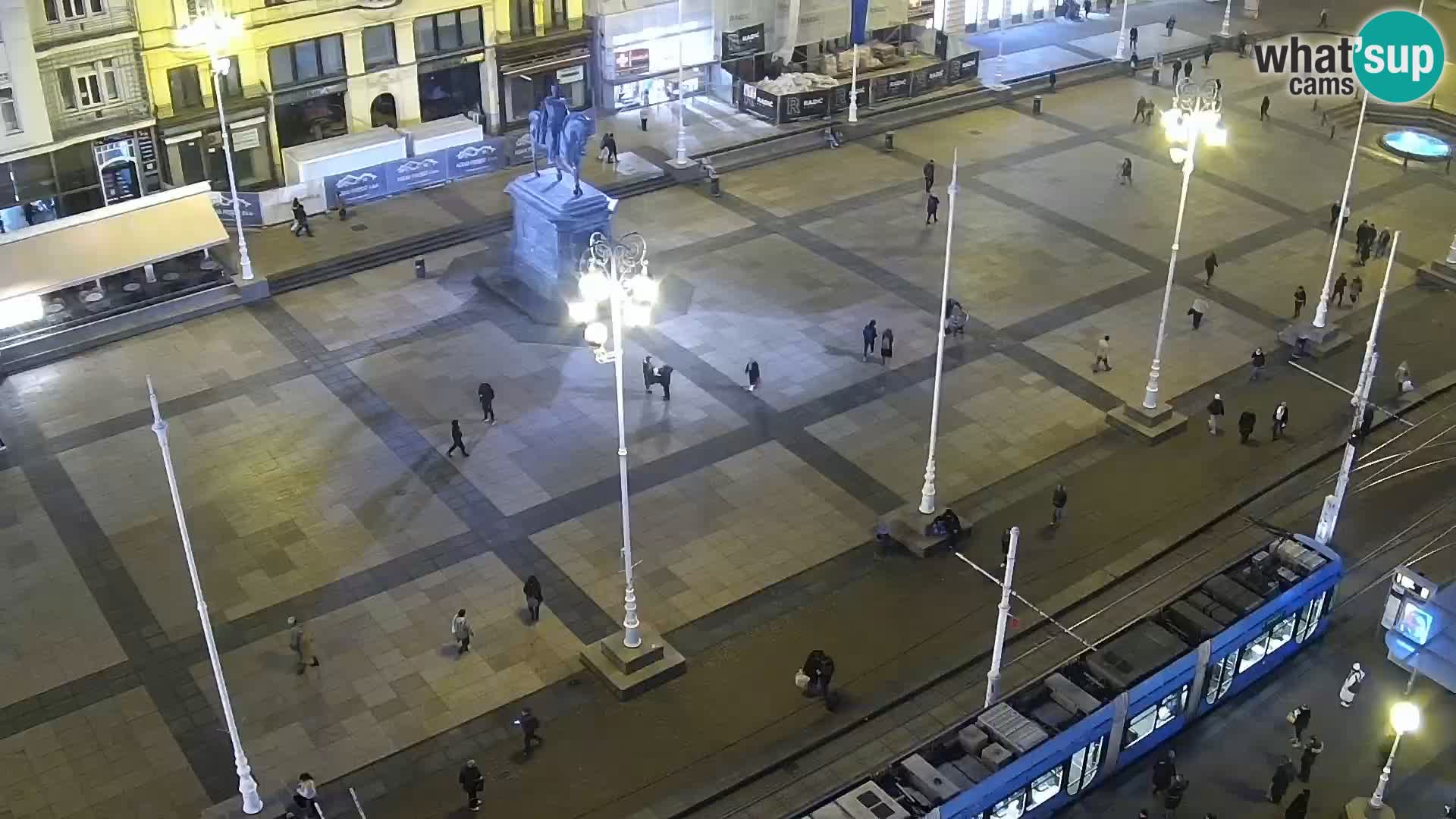Ban Jelačić live cam Zagreb – Hotel Dubrovnik