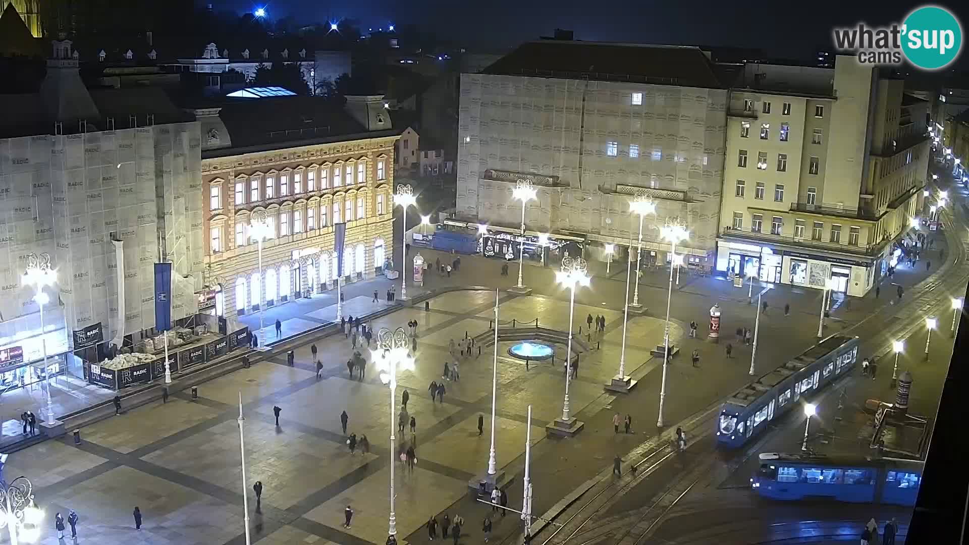 Ban Jelačić live cam Zagreb – Hotel Dubrovnik