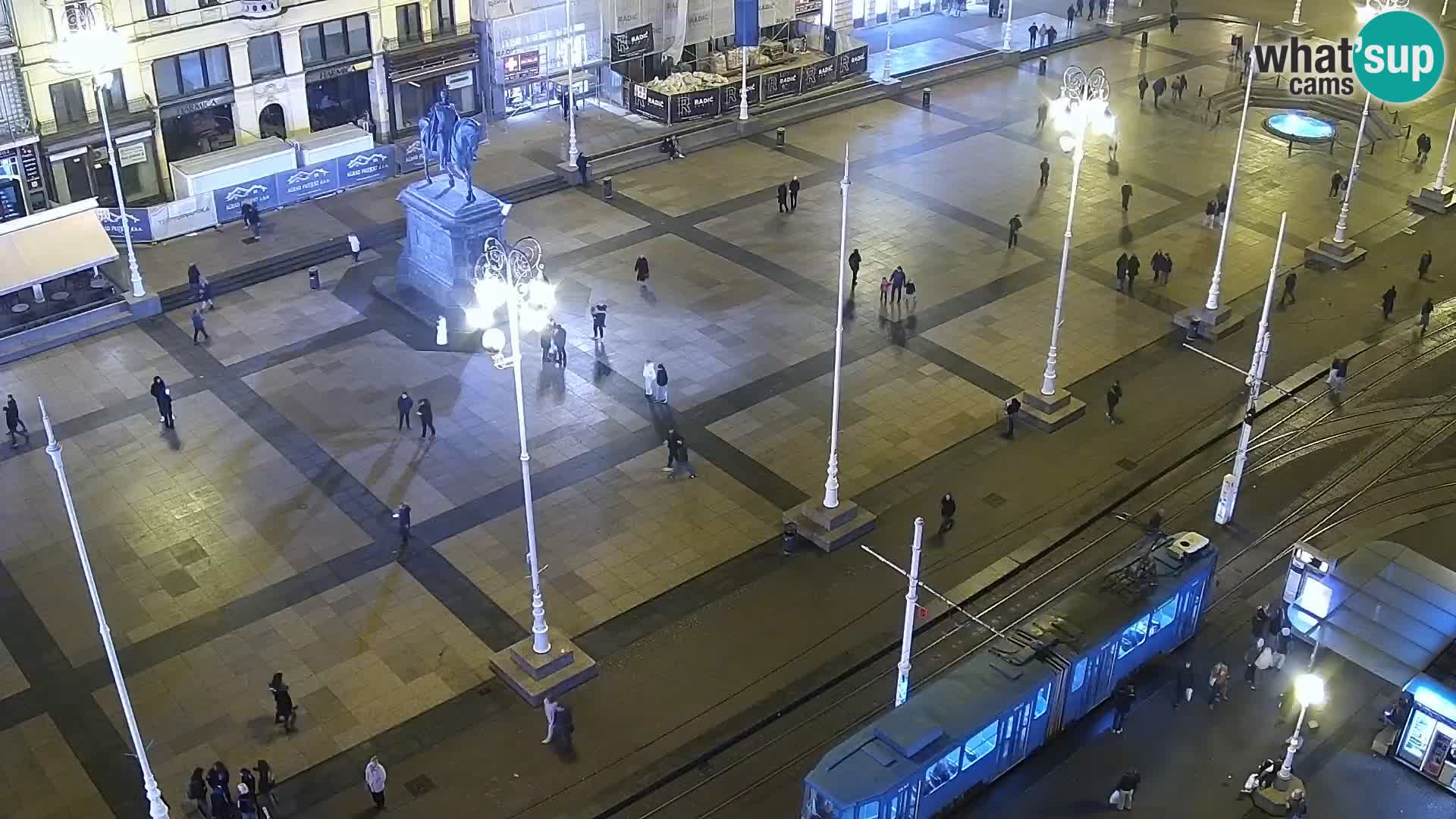 Ban Jelačić live cam Zagreb – Hotel Dubrovnik